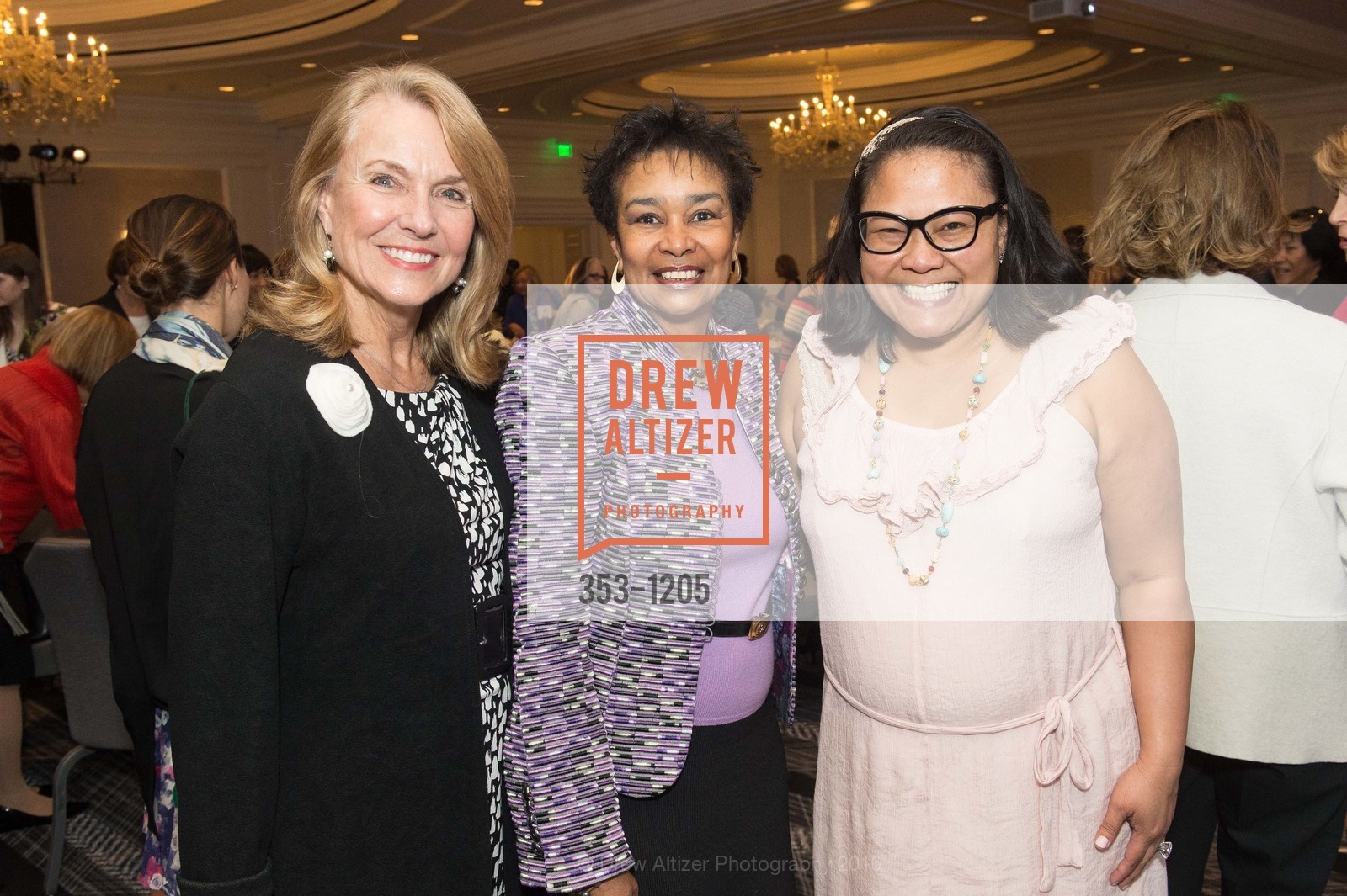 Sharon Guy, Anette Harris, Rosalind Solon, Junior League of San Francisco's WATCH Luncheon, The Ritz Carlton, May 20th, 2016, Photo #353-1205 Sharon Guy, Anette Harris, Rosalind Solon, Photo #353-1205