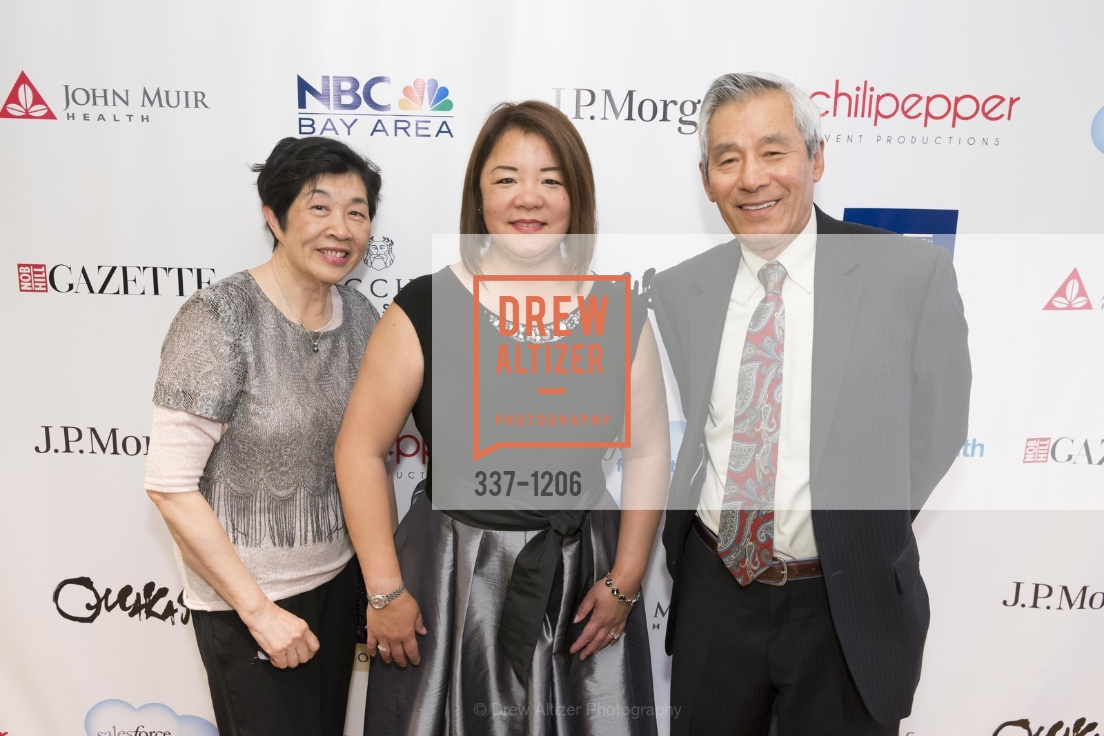 Lucilla Ho, Grace Li, Jimmy Ho, On Lok's 45th Anniversary Spring Gala, InterContinental San Francisco Hotel. 888 Howard St, Photo #337-1206 Lucilla Ho, Grace Li, Jimmy Ho, Photo #337-1206