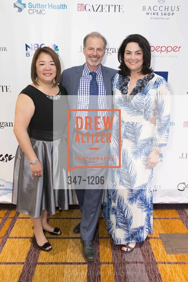 Grace Li, Steve Ledoux, Sara Ledoux, On Lok's 45th Anniversary Spring Gala, InterContinental San Francisco Hotel. 888 Howard St, Photo #347-1206 Grace Li, Steve Ledoux, Sara Ledoux, Photo #347-1206