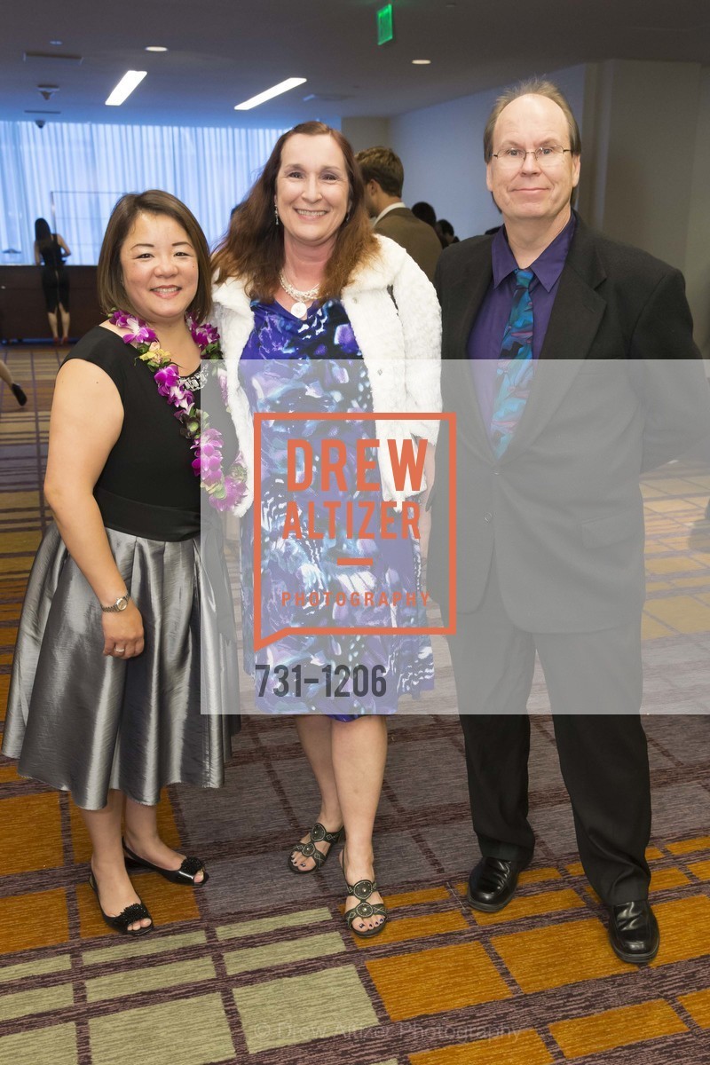 Grace Li, Lucy DeMattos, Sam Sjogren, On Lok's 45th Anniversary Spring Gala, InterContinental San Francisco Hotel. 888 Howard St, Photo #731-1206 Grace Li, Lucy DeMattos, Sam Sjogren, Photo #731-1206