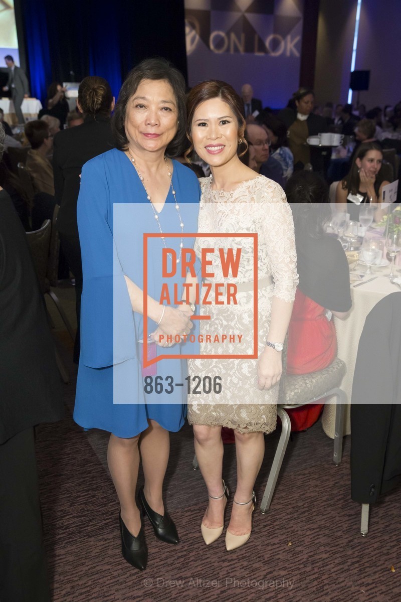 Irene Riley, Chau Lam, On Lok's 45th Anniversary Spring Gala, InterContinental San Francisco Hotel. 888 Howard St, Photo #863-1206 Irene Riley, Chau Lam, Photo #863-1206