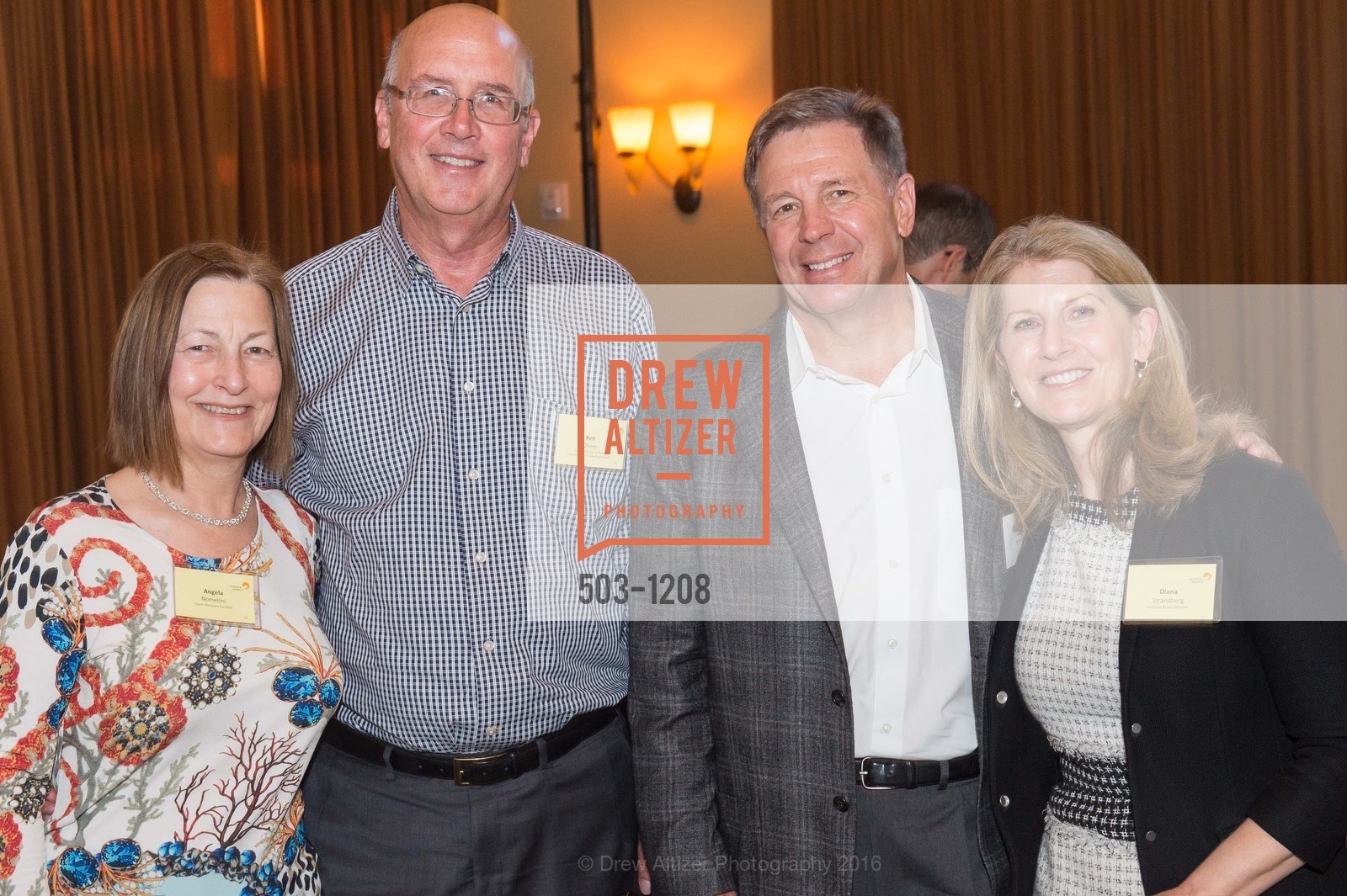 Angela Nomellini, Ken Olivier, Steve Strandberg, Diana Strandberg, 2016 Summer Search Silicon Valley Gala, Sharon Heights Golf Club. 2900 Sand Hill Rd, May 17th, 2016, Photo #503-1208 Angela Nomellini, Ken Olivier, Steve Strandberg, Diana Strandberg, Photo #503-1208