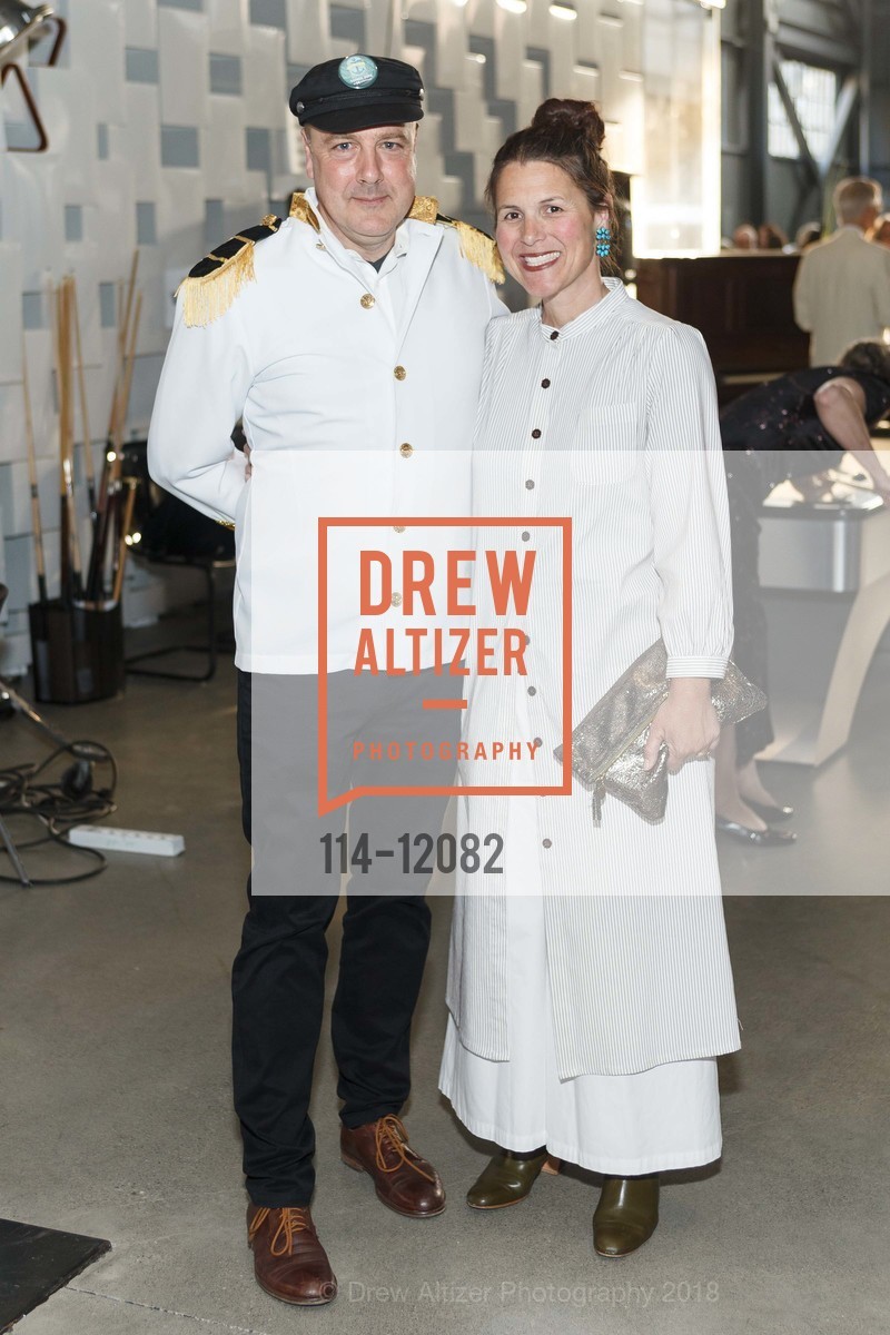 Willett Moss, Christine Moss, San Francisco Heritage Presents Soiree 2018, Pier 70, May 19th, 2018, Photo #114-12082 Willett Moss, Christine Moss, Photo #114-12082