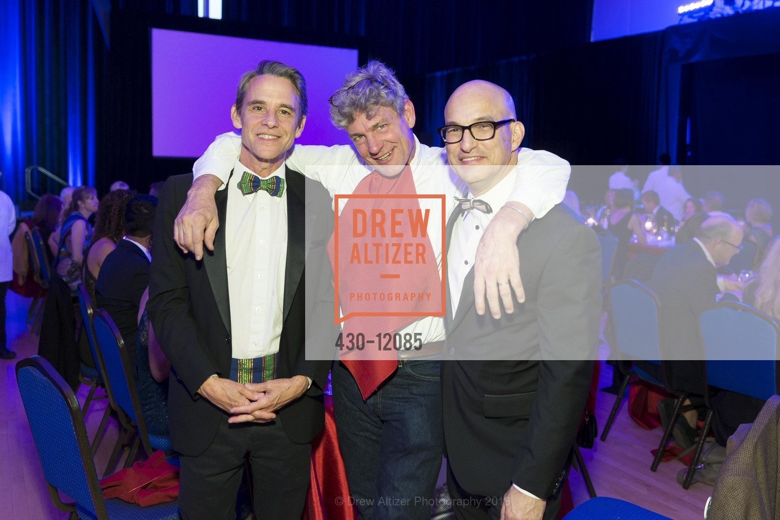 Andre Carothers, Lafcadio Cortesi, Eric McDougall, Berkeley Art Museum Pacific Film Archive, UC Berkeley, Pauley Ballroom, May 17th, 2018, Photo #430-12085 Andre Carothers, Lafcadio Cortesi, Eric McDougall, Photo #430-12085