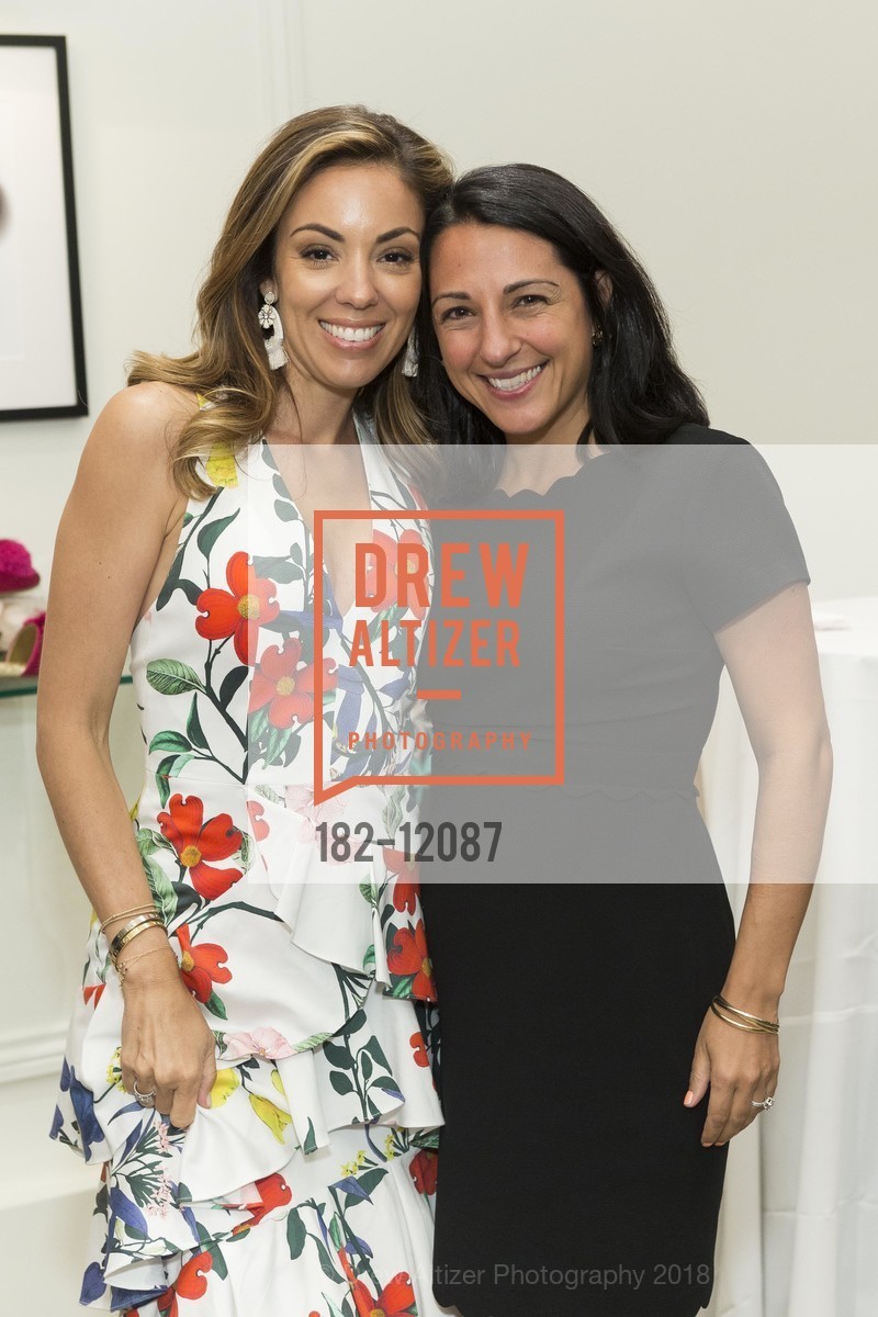 Bianca Gates, Lizzie Fisher Marshall, Bianca's 40th Birthday Party and Birdies Launch, Birdies. 1934 Union Street, May 17th, 2018, Photo #182-12087 Bianca Gates, Lizzie Fisher Marshall, Photo #182-12087
