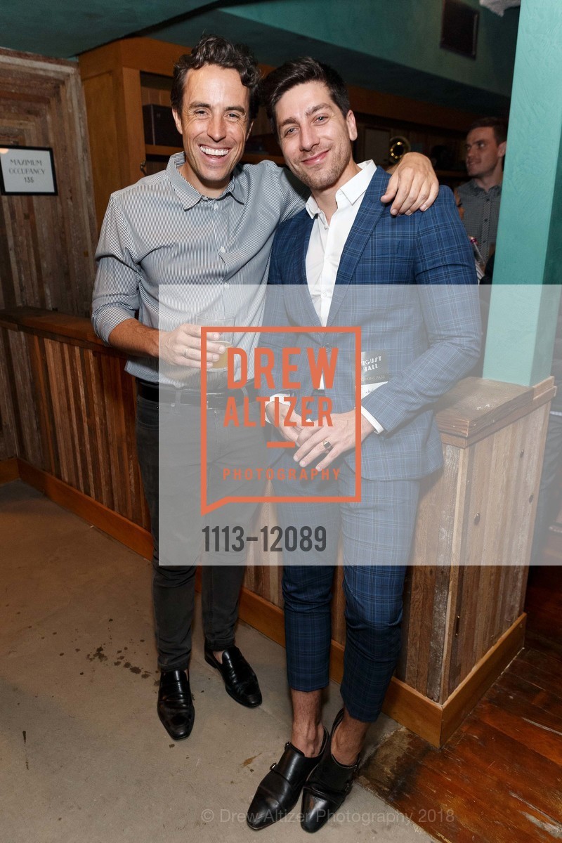 Chad Donnelly, Jeffrey Lazan, August Hall and Fifth Arrow Opening 2018, August Hall. 420 Mason Street, May 17th, 2018, Photo #1113-12089 Chad Donnelly, Jeffrey Lazan, Photo #1113-12089