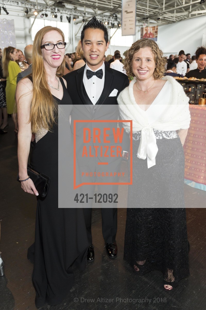 Amy LaThanh, Robert LaThanh, Colleen McCarthy, Meals on Wheels San Francisco 31st Annual Star Chefs and Vintners Gala 2018, Fort Mason Festival Pavillion. 2 Marina Boulevard, May 20th, 2018, Photo #421-12092 Amy LaThanh, Robert LaThanh, Colleen McCarthy, Photo #421-12092
