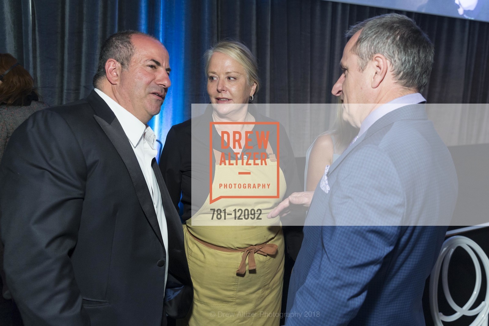 Todd Zabelle, Nancy Oakes, Gerald Hirigoyen, Meals on Wheels San Francisco 31st Annual Star Chefs and Vintners Gala 2018, Fort Mason Festival Pavillion. 2 Marina Boulevard, May 20th, 2018, Photo #781-12092 Todd Zabelle, Nancy Oakes, Gerald Hirigoyen, Photo #781-12092