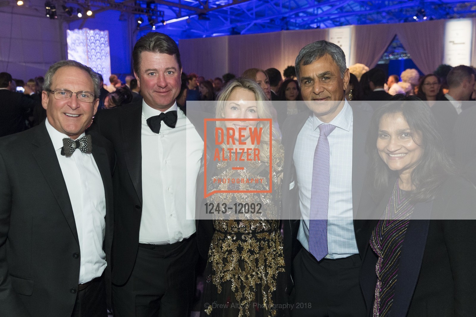Alan Eggers, Robert Skinner, Stephanie Skinner, Kitra Shah, Meals on Wheels San Francisco 31st Annual Star Chefs and Vintners Gala 2018, Fort Mason Festival Pavillion. 2 Marina Boulevard, May 20th, 2018, Photo #1243-12092 Alan Eggers, Robert Skinner, Stephanie Skinner, Kitra Shah, Photo #1243-12092