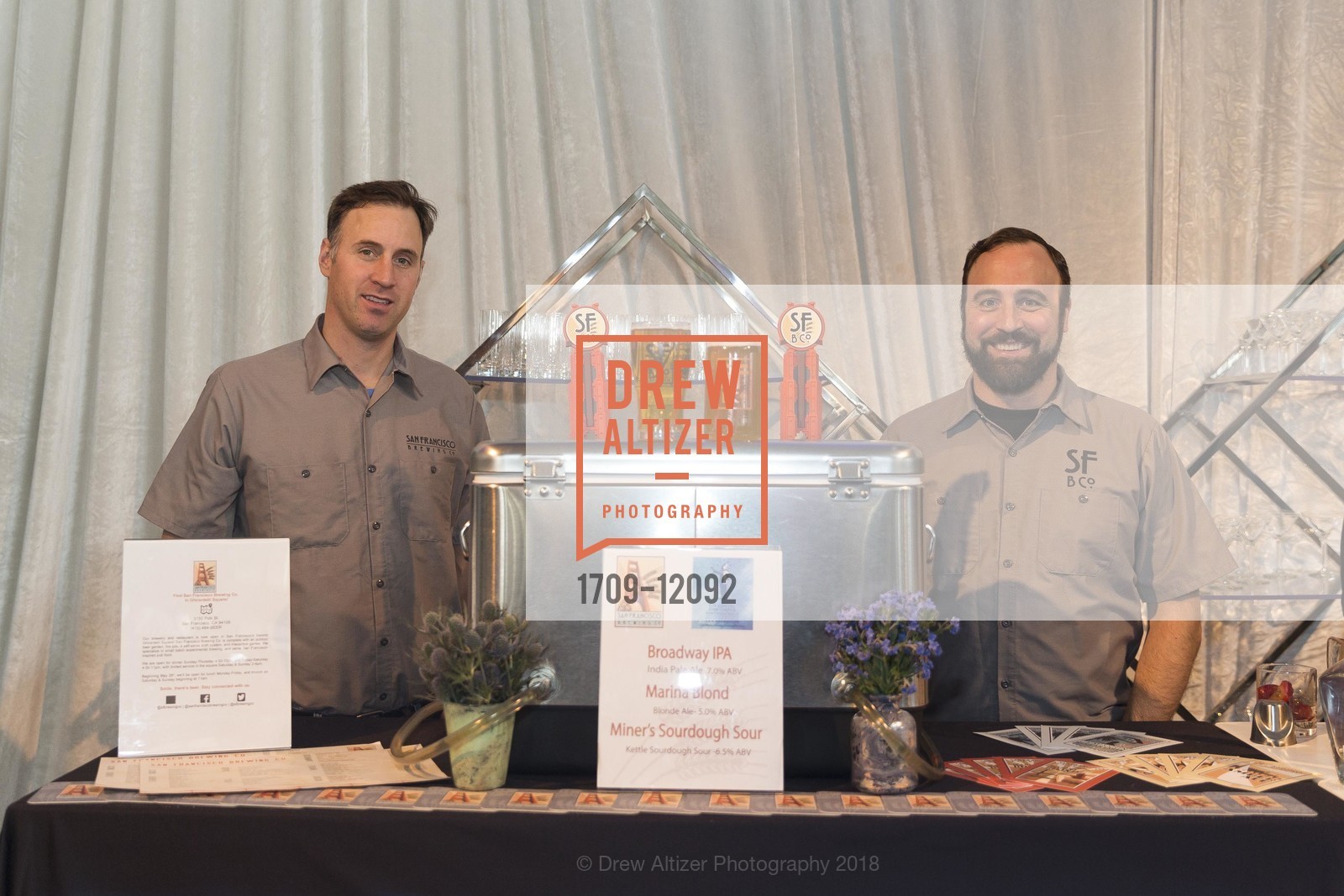 Josh Leavy, Aaron Leavy, Meals on Wheels San Francisco 31st Annual Star Chefs and Vintners Gala 2018, Fort Mason Festival Pavillion. 2 Marina Boulevard, May 20th, 2018, Photo #1709-12092 Josh Leavy, Aaron Leavy, Photo #1709-12092