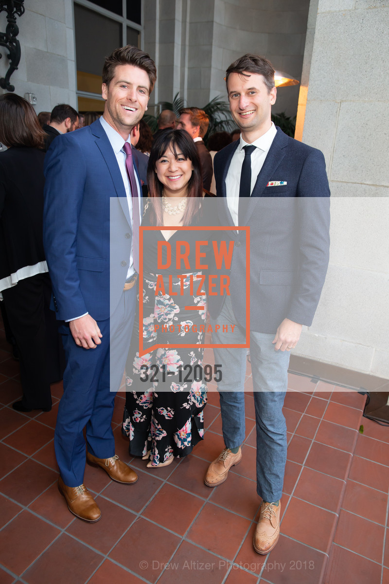 Matt Evans, Margaret Evans, Michael Juckiewicz, Institute of Classical Architecture and Art (ICAA) Annual Julia Morgan Awards 2018, San Francisco War Memorial and Performing Arts Center, The Green Room. 401 Van Ness Avenue, May 21st, 2018, Photo #321-12095 Matt Evans, Margaret Evans, Michael Juckiewicz, Photo #321-12095