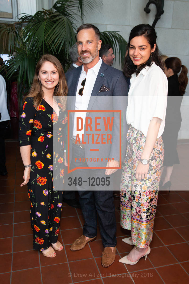 Heidi Christianson, Christopher Roy, Maya Ratajczak, Institute of Classical Architecture and Art (ICAA) Annual Julia Morgan Awards 2018, San Francisco War Memorial and Performing Arts Center, The Green Room. 401 Van Ness Avenue, May 21st, 2018, Photo #348-12095 Heidi Christianson, Christopher Roy, Maya Ratajczak, Photo #348-12095