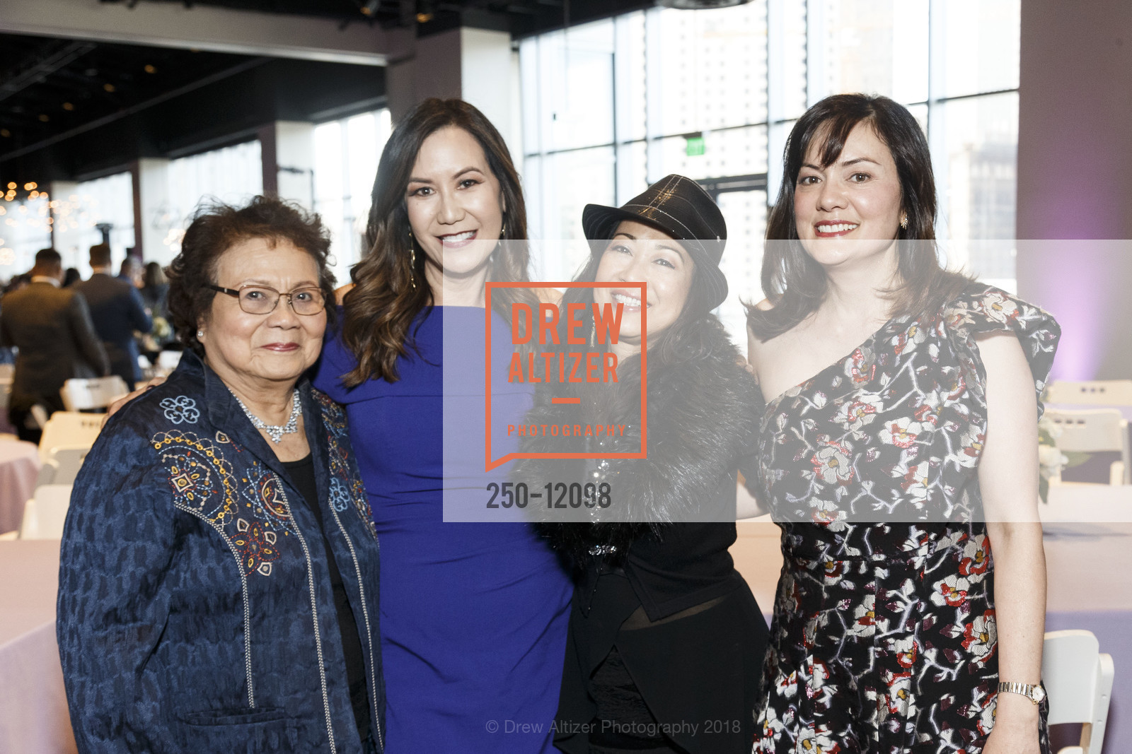 Lisa Harber, Nadyne Orona, Raquel Berlind, Suzanne Sands, On Lok Celebrates! 2018, CIty View at the Metreon, 3rd Floor. 135 Fourth Street, May 18th, 2018, Photo #250-12098 Lisa Harber, Nadyne Orona, Raquel Berlind, Suzanne Sands, Photo #250-12098