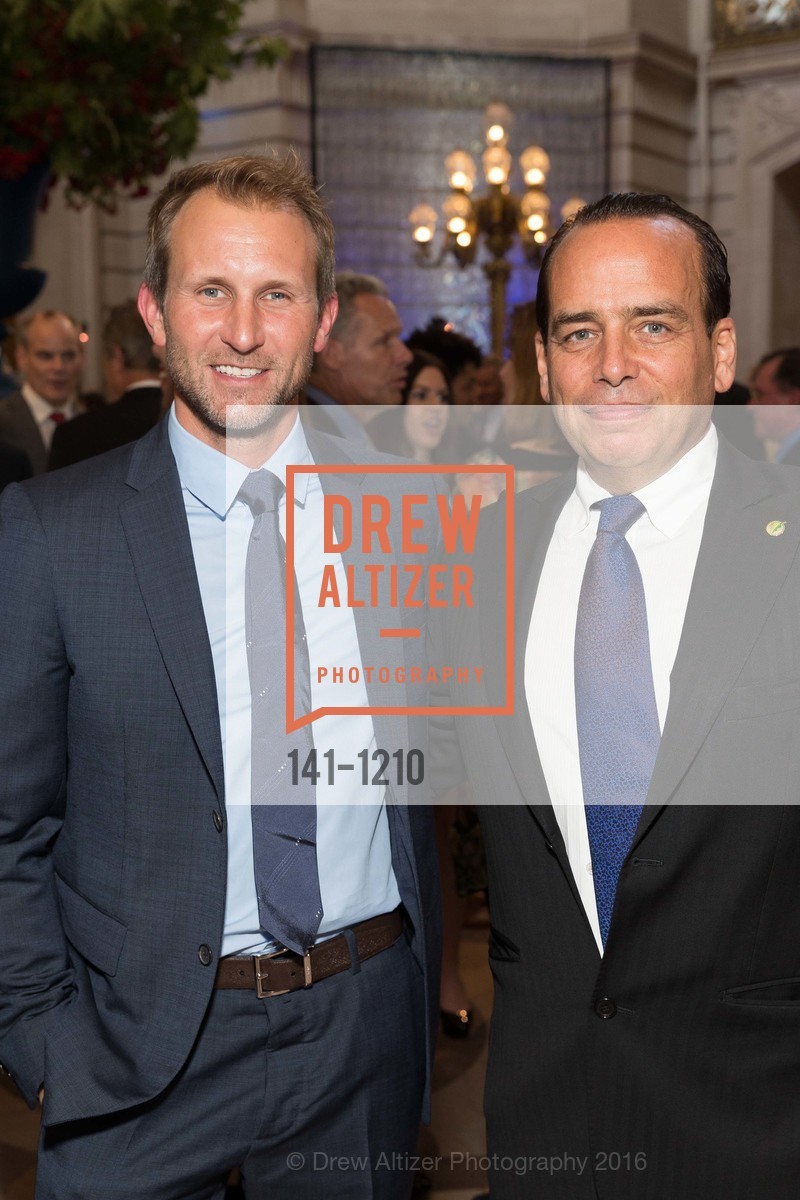 Ian Shive, Raoul Goff, NatureBridge Gala: An Evening with NatureBridge, San Francisco City Hall. 1 Dr Carlton B Goodlett Pl, May 18th, 2016, Photo #141-1210 Ian Shive, Raoul Goff, Photo #141-1210