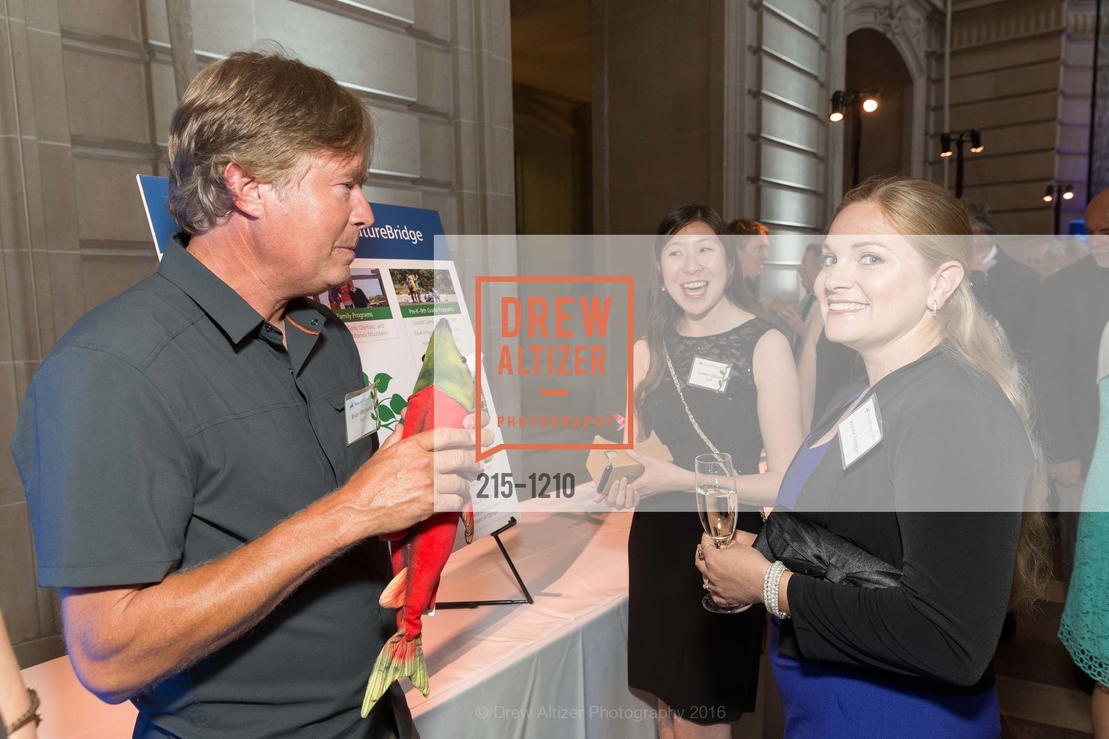 Brian Westlund, Carmen DeLeon, Jennifer Finnegan, NatureBridge Gala: An Evening with NatureBridge, San Francisco City Hall. 1 Dr Carlton B Goodlett Pl, May 18th, 2016, Photo #215-1210 Brian Westlund, Carmen DeLeon, Jennifer Finnegan, Photo #215-1210