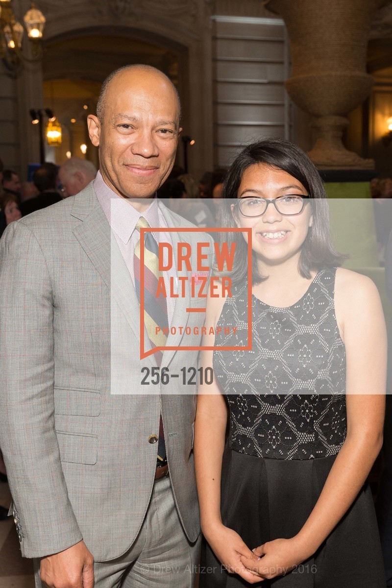 Ken McNeely, Selma Ruiz, NatureBridge Gala: An Evening with NatureBridge, San Francisco City Hall. 1 Dr Carlton B Goodlett Pl, May 18th, 2016, Photo #256-1210 Ken McNeely, Selma Ruiz, Photo #256-1210