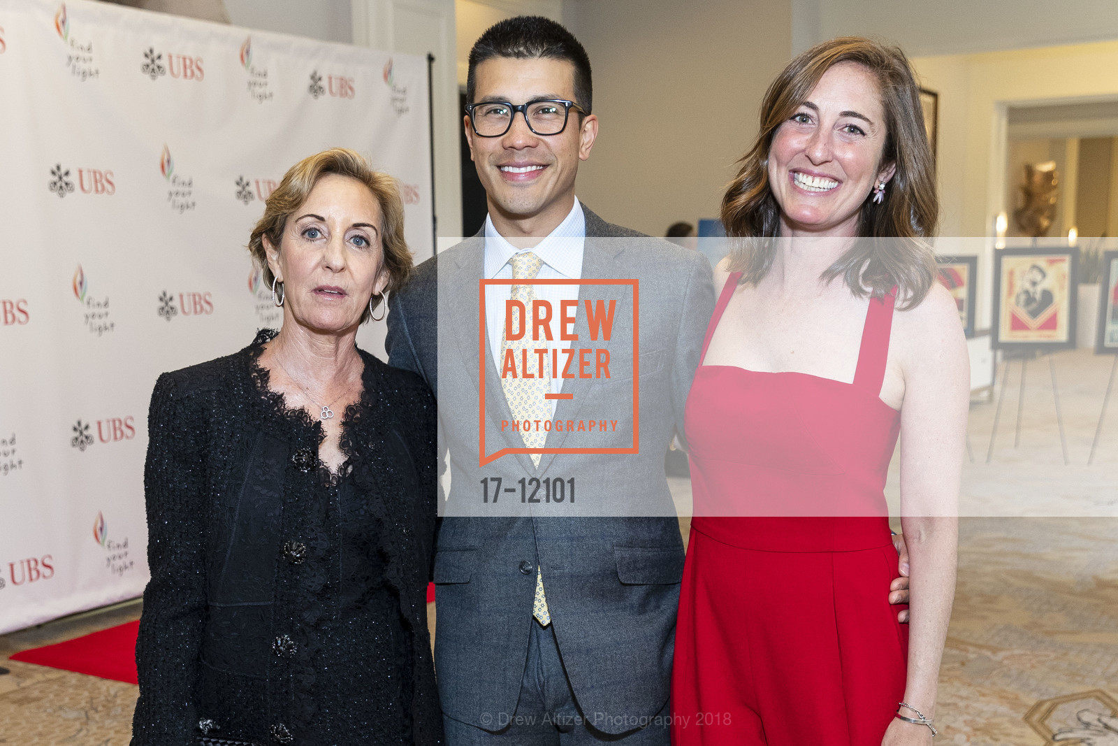 Marcia Goldman, Alejandro Foung, Jessica Goldman Foung, FIND YOUR LIGHT FOUNDATION 2018 Gala hosted by Josh Groban, Ritz Carlton Half Moon Bay, Ballroom. 1 Miramontes Point Rd, May 19th, 2018, Photo #17-12101 Marcia Goldman, Alejandro Foung, Jessica Goldman Foung, Photo #17-12101