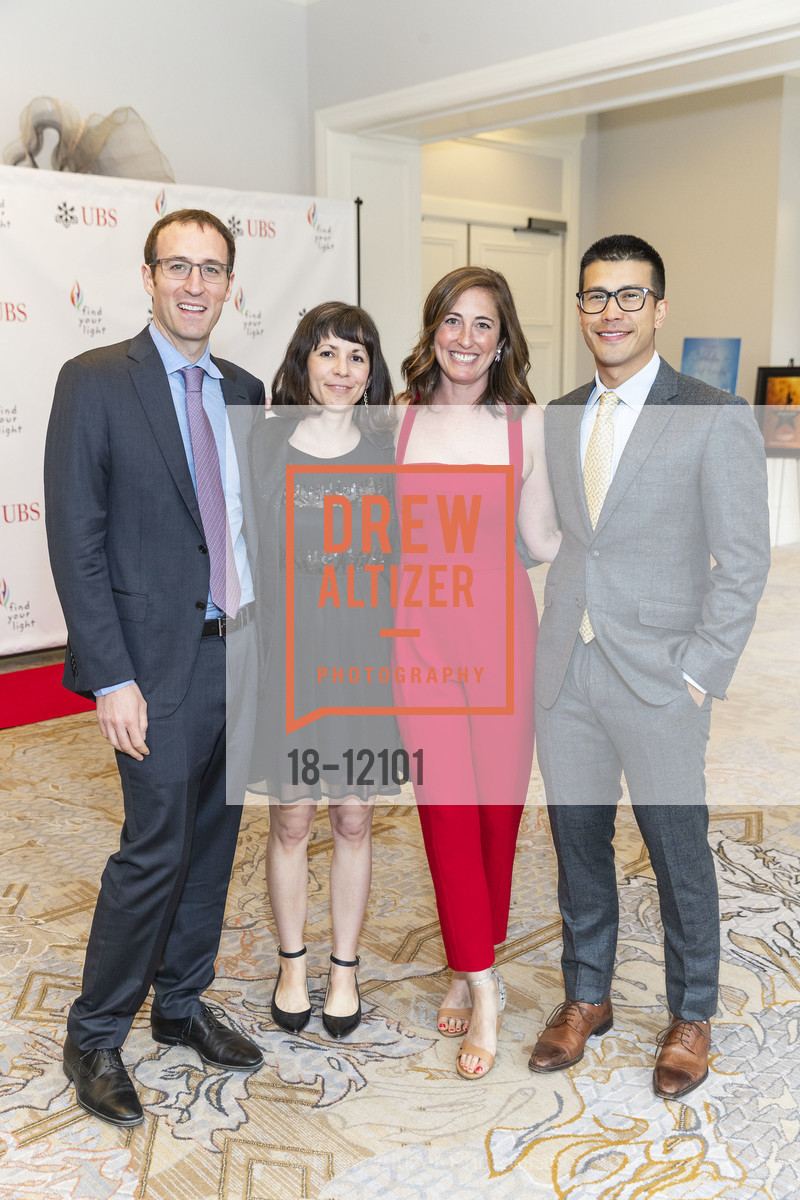 Aaron Goldman, Sarah Verosky, Jessica Goldman Foung, Alejandro Foung, FIND YOUR LIGHT FOUNDATION 2018 Gala hosted by Josh Groban, Ritz Carlton Half Moon Bay, Ballroom. 1 Miramontes Point Rd, May 19th, 2018, Photo #18-12101 Aaron Goldman, Sarah Verosky, Jessica Goldman Foung, Alejandro Foung, Photo #18-12101