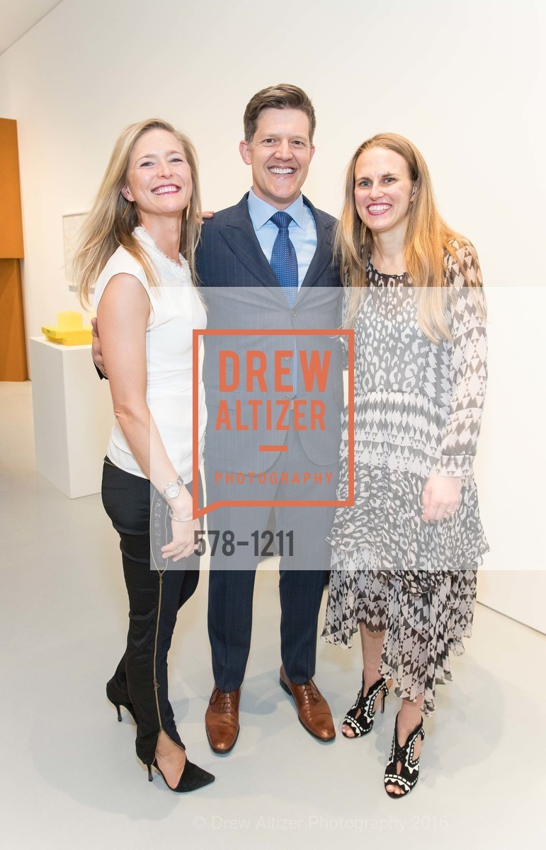 Alicia Engstrom, Roelof Botha, Anna Gavazzi Asseily, Opening of Gagosian Gallery in San Francisco, Gagosian Gallery, May 18th, 2016, Photo #578-1211 Alicia Engstrom, Roelof Botha, Anna Gavazzi Asseily, Photo #578-1211