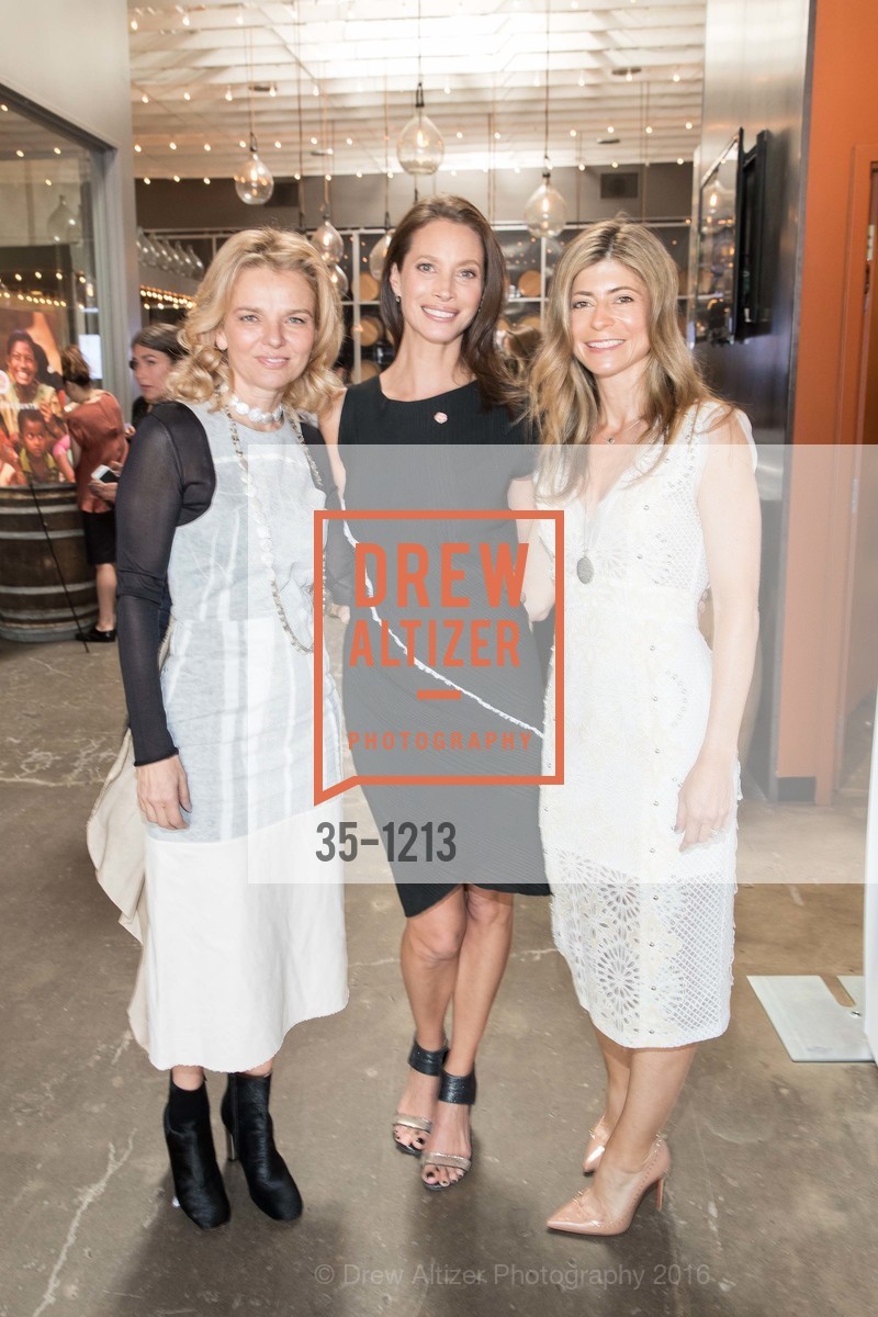 Leigh Matthes, Christy Turlington Burns, Alexandra Wells, Every Mother Counts Mpower Luncheon San Francisico, Bluxome Street Winery. 3 Bluxome St, May 19th, 2016, Photo #35-1213 Leigh Matthes, Christy Turlington Burns, Alexandra Wells, Photo #35-1213