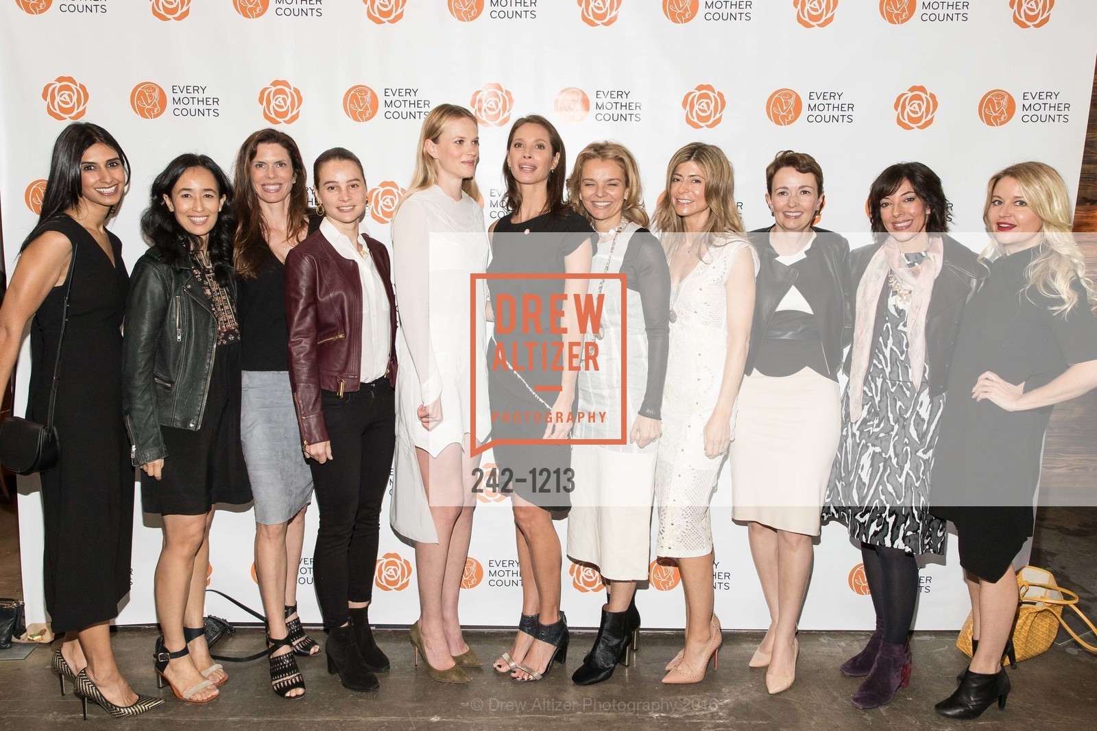 Shilpa Shah, Mariam Naficy, Lynne Benioff, Bradley James, Anne V, Christy Turlington Burns, Leigh Matthes, Alexandra Wells, Suzette Clarke, Leslie Blodgett, Christiane Lemieux, Photo #242-1213