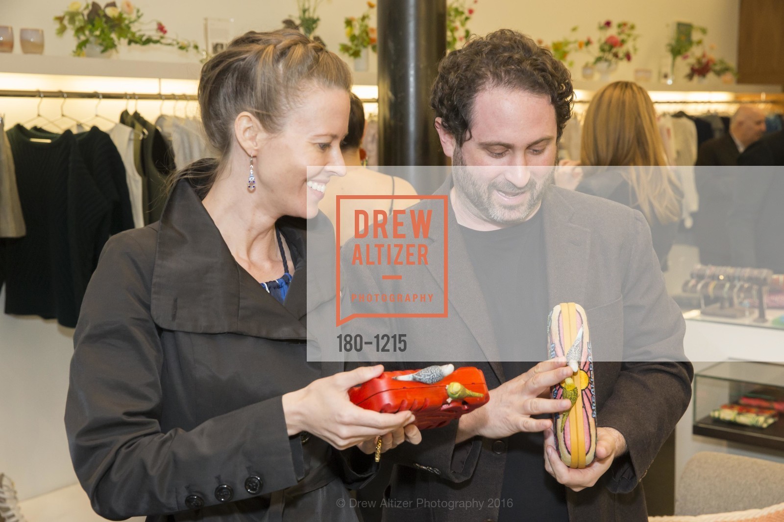Noelle Moseley, Brian Singerman, Maison de Mode x SF Pop Up, MAISON DE MODE pop-up. 125 Maiden Lane, May 19th, 2016, Photo #180-1215 Noelle Moseley, Brian Singerman, Photo #180-1215