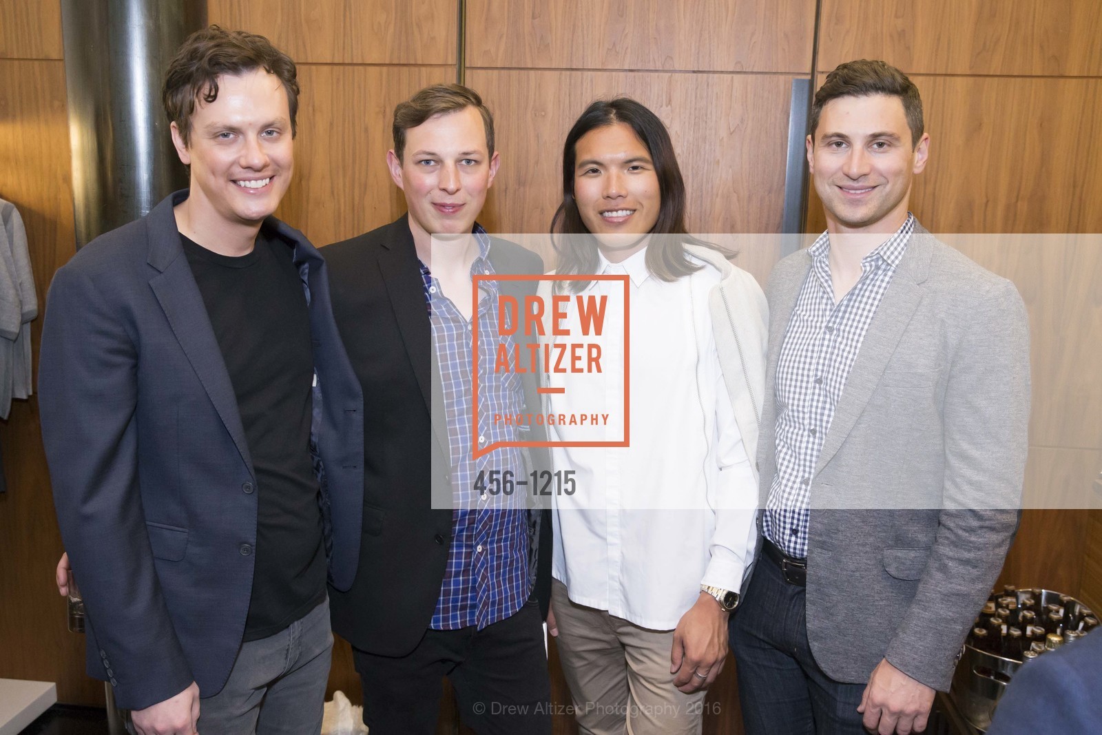 Robert Dunning, Andrew Hibberd, Marc Yuquico, Ryan Van Wert, Maison de Mode x SF Pop Up, MAISON DE MODE pop-up. 125 Maiden Lane, May 19th, 2016, Photo #456-1215 Robert Dunning, Andrew Hibberd, Marc Yuquico, Ryan Van Wert, Photo #456-1215