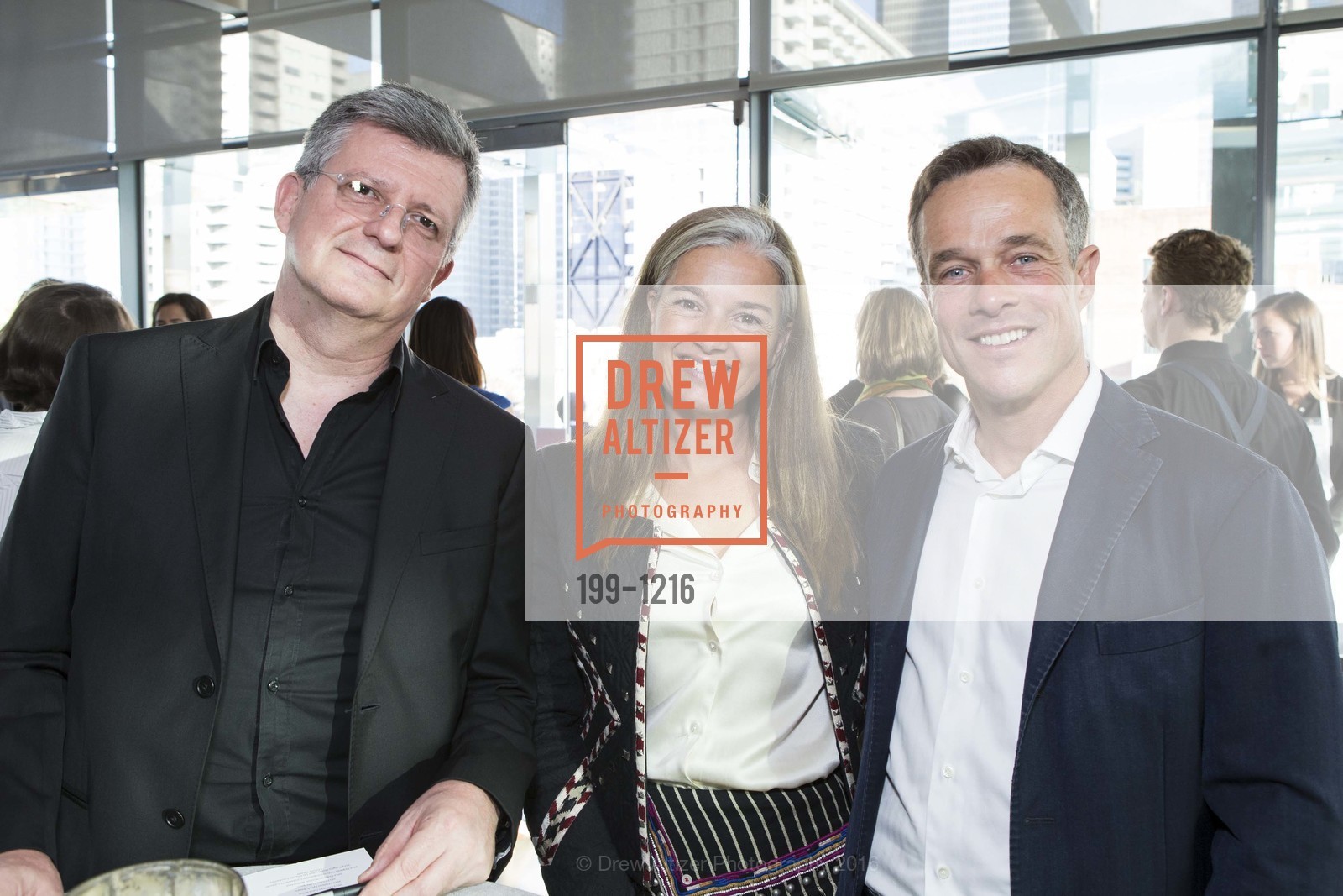 Alain Mutricy, Julie Lepinard, Seb Lepinard, North Beach Citizens’ Judgment of Paris 2.0 Wine Tasting, The Battery Penthouse. 717 Battery St, May 19th, 2016, Photo #199-1216 Alain Mutricy, Julie Lepinard, Seb Lepinard, Photo #199-1216