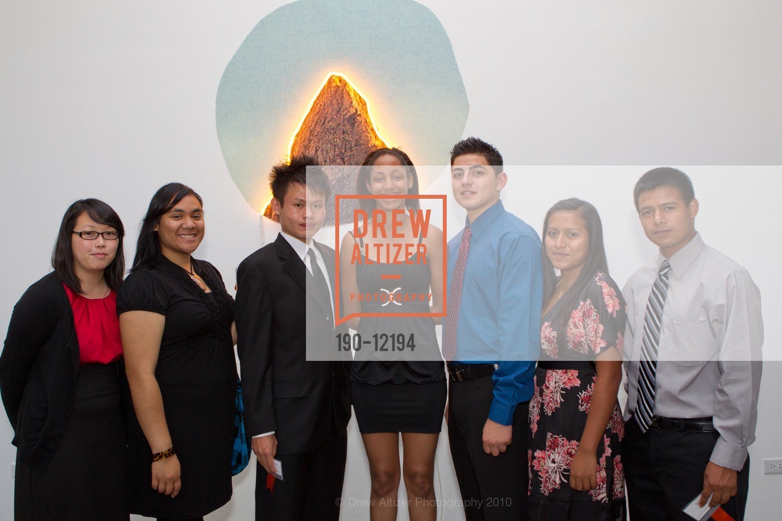 Fany Chan Xu, Emalata Paea, Weichao Steven Zhuo, Moneace Smith, Oscar Figueroa-Flores, Ana Avalos Tizol, Noe Rivas, THE SAN FRANCISCO FOUNDATION: 2010 Community Leadership Awards, San Francisco War Memorial Veterans Building, Herbst Theatre. 401 Van Ness Avenue, September 28th, 2010, Photo #190-12194 Fany Chan Xu, Emalata Paea, Weichao Steven Zhuo, Moneace Smith, Oscar Figueroa-Flores, Ana Avalos Tizol, Noe Rivas, Photo #190-12194