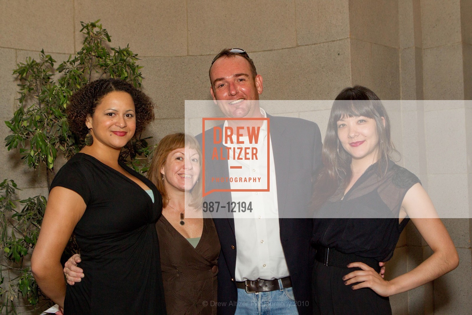 Melissa Howell, Jessica Brown, Eric Wright, Susan MacIntyre, THE SAN FRANCISCO FOUNDATION: 2010 Community Leadership Awards, San Francisco War Memorial Veterans Building, Herbst Theatre. 401 Van Ness Avenue, September 28th, 2010, Photo #987-12194 Melissa Howell, Jessica Brown, Eric Wright, Susan MacIntyre, Photo #987-12194