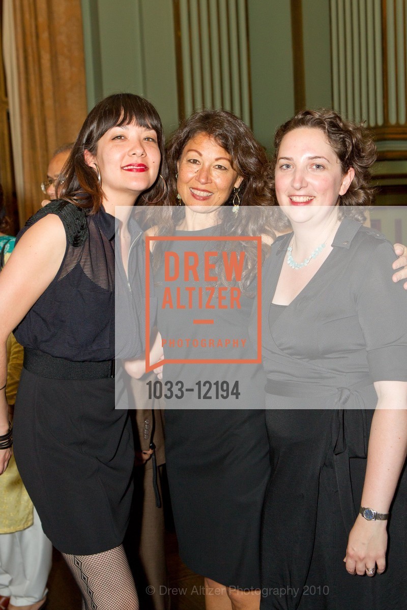 Susan MacIntyre, Sara Ying Rounsaville, Talya Sanders, THE SAN FRANCISCO FOUNDATION: 2010 Community Leadership Awards, San Francisco War Memorial Veterans Building, Herbst Theatre. 401 Van Ness Avenue, September 28th, 2010, Photo #1033-12194 Susan MacIntyre, Sara Ying Rounsaville, Talya Sanders, Photo #1033-12194