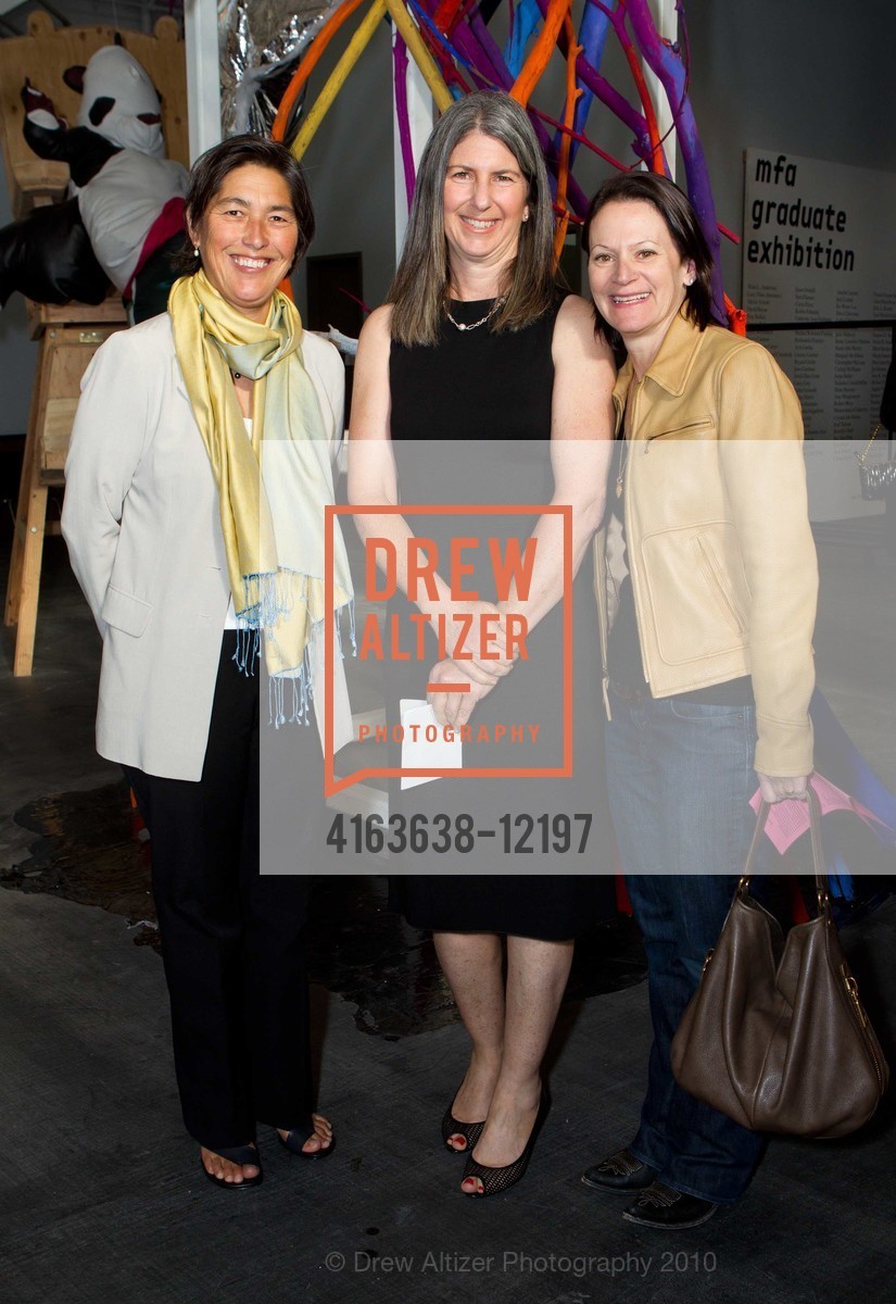 Lokelani Devone, Jeanene Przyblyski, Joyce Newstat, Preview Party for San Francisco Art Institute 2010 MFA Graduate Exhibition / Vernissage, US, May 14th, 2010, Photo #4163638-12197 Lokelani Devone, Jeanene Przyblyski, Joyce Newstat, Photo #4163638-12197