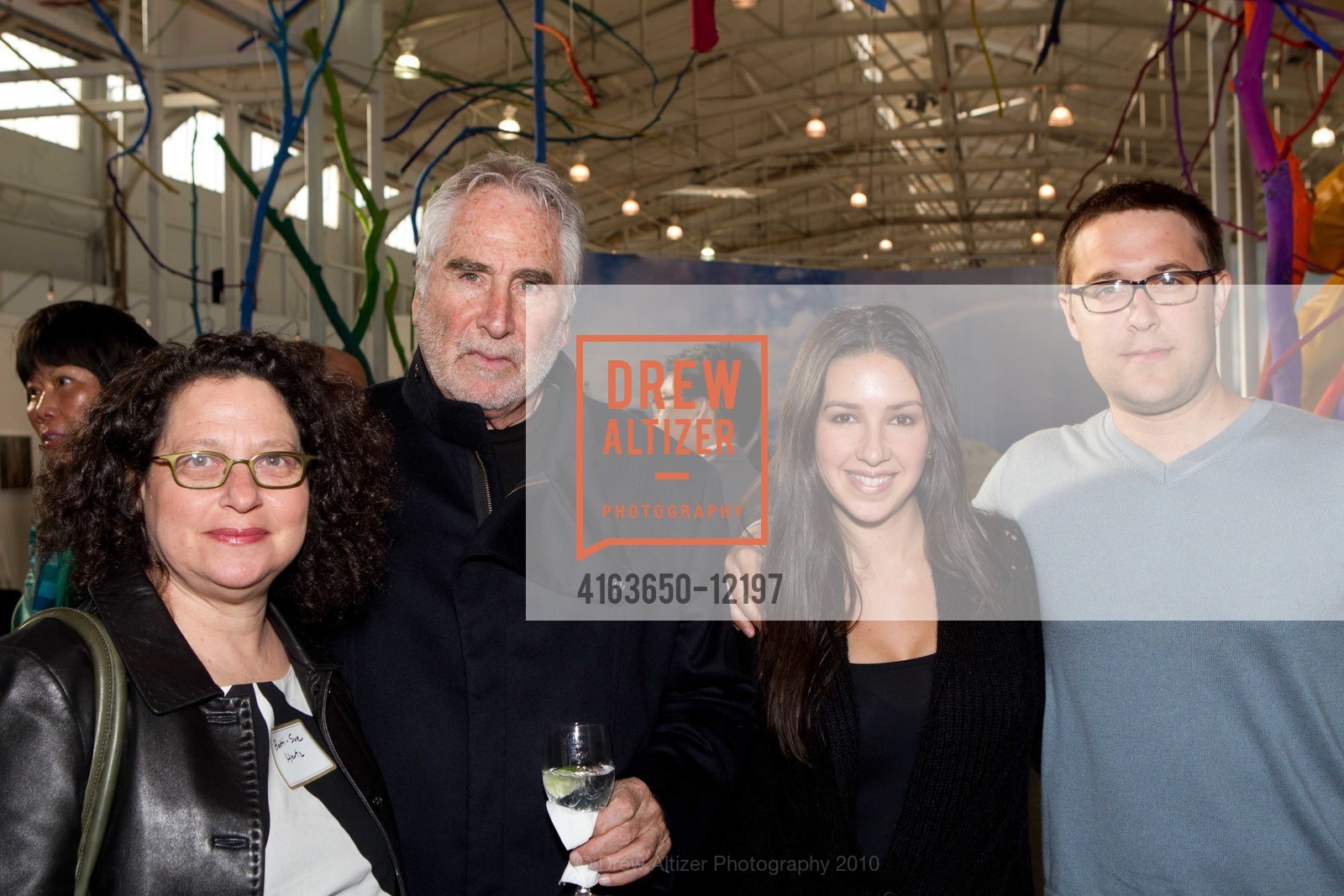 Betty Sue Hertz, Jerry Barrish, Sara Maunder, Paul Orsburn, Preview Party for San Francisco Art Institute 2010 MFA Graduate Exhibition / Vernissage, US, May 14th, 2010, Photo #4163650-12197 Betty Sue Hertz, Jerry Barrish, Sara Maunder, Paul Orsburn, Photo #4163650-12197