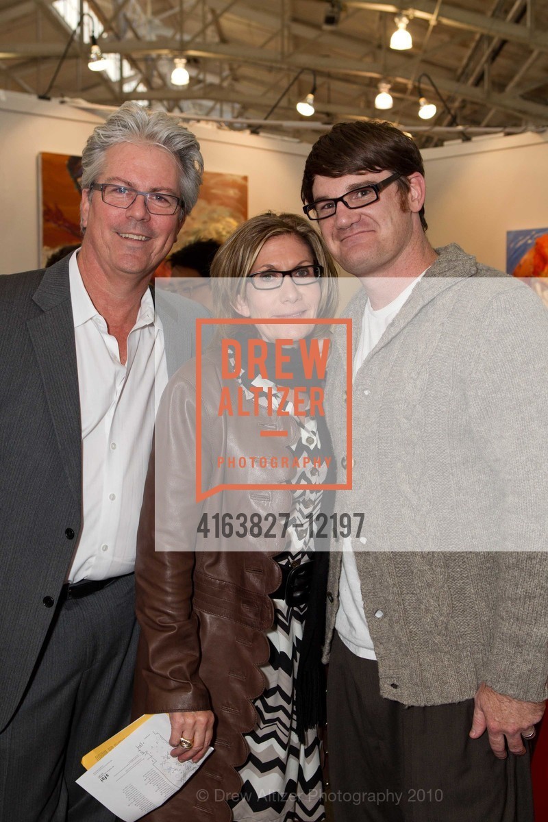 Steve Dolan, Andrea Schwartz, Justin Giarla, Preview Party for San Francisco Art Institute 2010 MFA Graduate Exhibition / Vernissage, US, May 14th, 2010, Photo #4163827-12197 Steve Dolan, Andrea Schwartz, Justin Giarla, Photo #4163827-12197