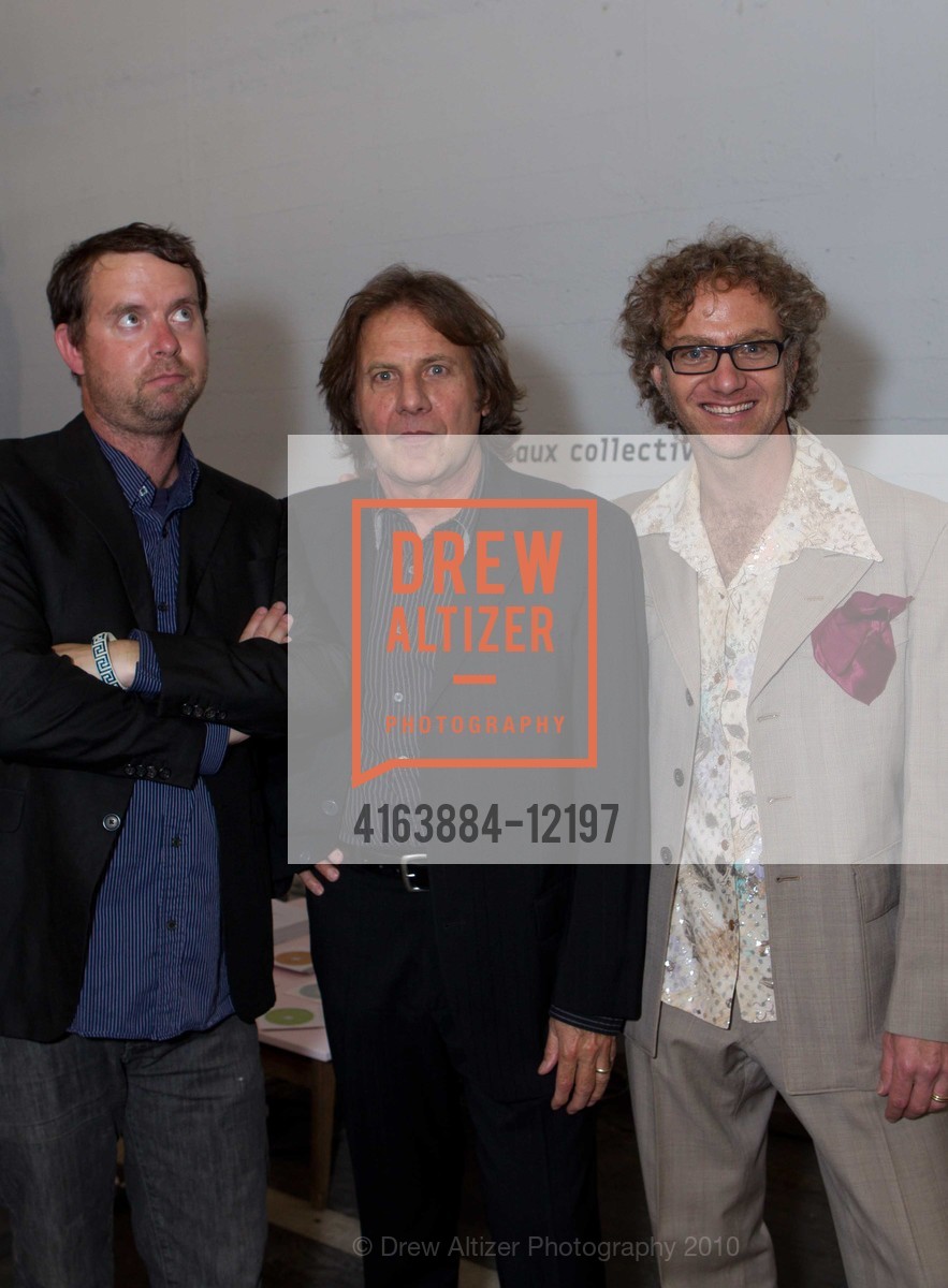 Eric Gibbons, Timothy Barring, Tom Borden, Preview Party for San Francisco Art Institute 2010 MFA Graduate Exhibition / Vernissage, US, May 14th, 2010, Photo #4163884-12197 Eric Gibbons, Timothy Barring, Tom Borden, Photo #4163884-12197