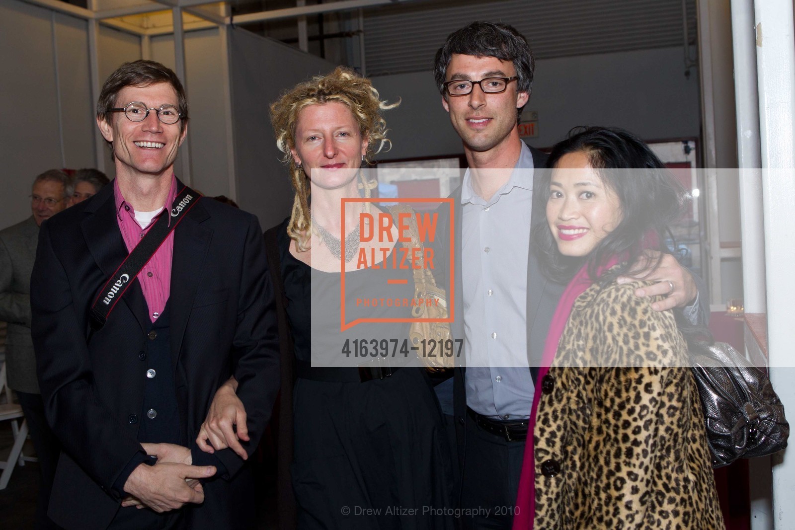 Alan Lewis, Mimi Moncier, Bry Sarte, Preview Party for San Francisco Art Institute 2010 MFA Graduate Exhibition / Vernissage, US, May 14th, 2010, Photo #4163974-12197 Alan Lewis, Mimi Moncier, Bry Sarte, Photo #4163974-12197