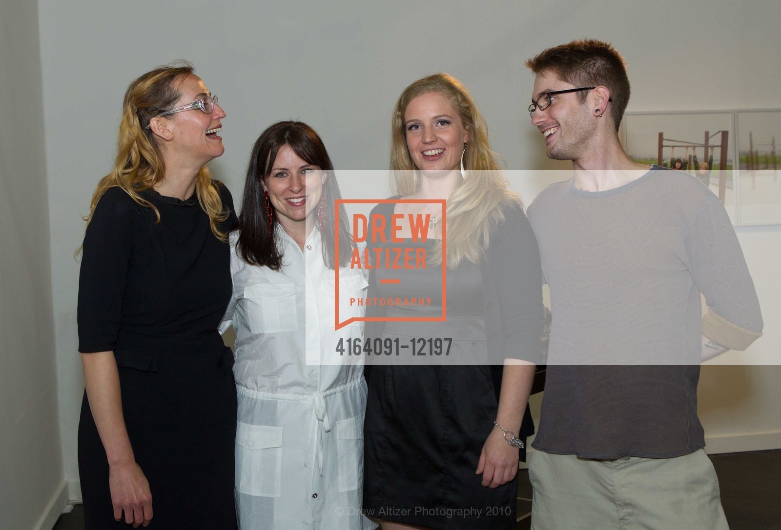 Cathy Fairbanks, Laura Boles Faw, Amy Sweeney, Walt Ohnesorge-Fick, Preview Party for San Francisco Art Institute 2010 MFA Graduate Exhibition / Vernissage, US, May 14th, 2010, Photo #4164091-12197 Cathy Fairbanks, Laura Boles Faw, Amy Sweeney, Walt Ohnesorge-Fick, Photo #4164091-12197