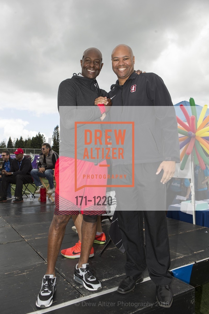Jerry Rice, David Shaw, Children's Champions 2016, Menlo College, May 21st, 2016, Photo #171-1220 Jerry Rice, David Shaw, Photo #171-1220