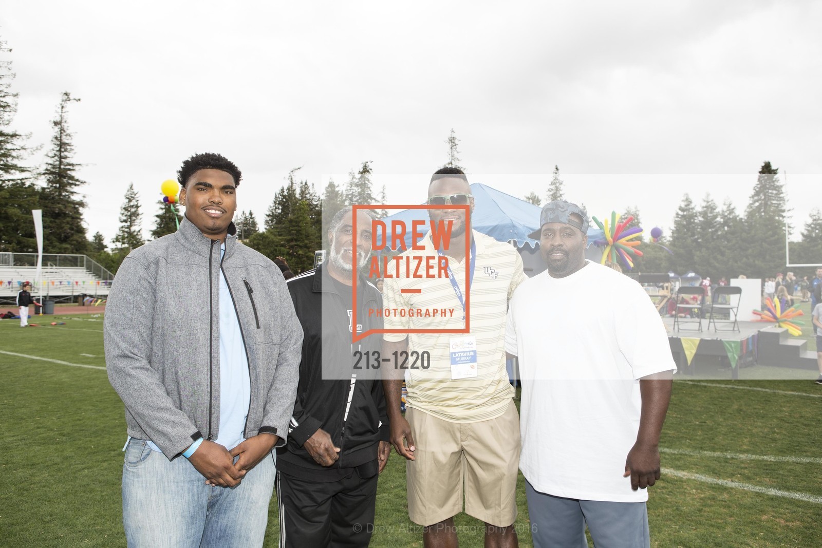 Troy McGhee, Latavius Murray JR Wiggins, Children's Champions 2016, Menlo College, May 21st, 2016, Photo #213-1220 Troy McGhee, Latavius Murray JR Wiggins, Photo #213-1220