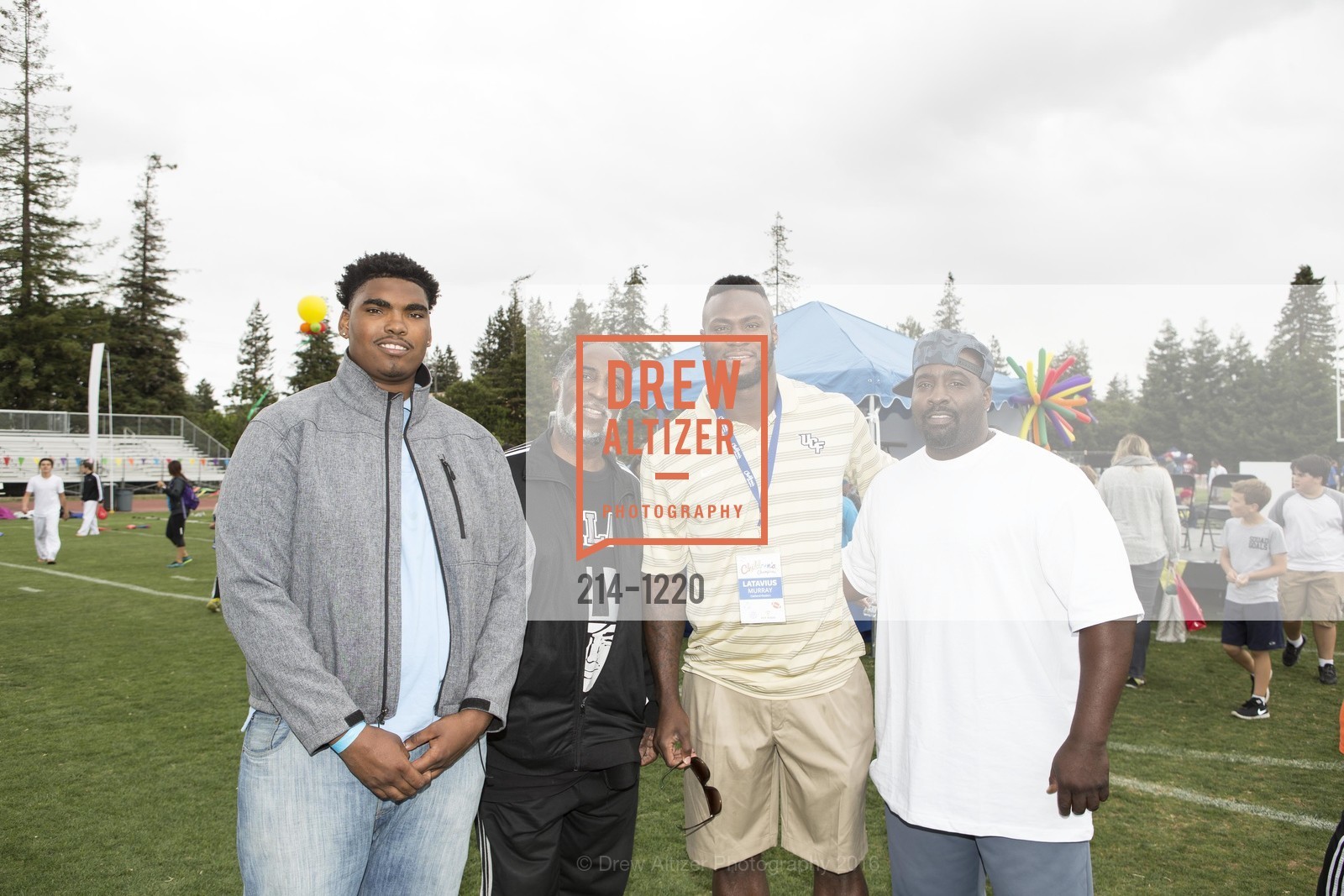 Troy McGhee, Latavius Murray JR Wiggins, Children's Champions 2016, Menlo College, May 21st, 2016, Photo #214-1220 Troy McGhee, Latavius Murray JR Wiggins, Photo #214-1220