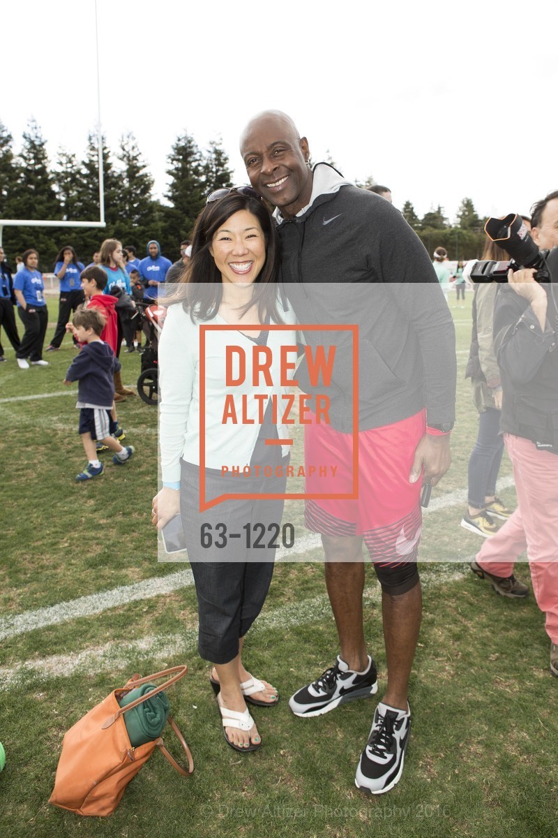 Kristen Sze, Jerry Rice, Children's Champions 2016, Menlo College, May 21st, 2016, Photo #63-1220 Kristen Sze, Jerry Rice, Photo #63-1220