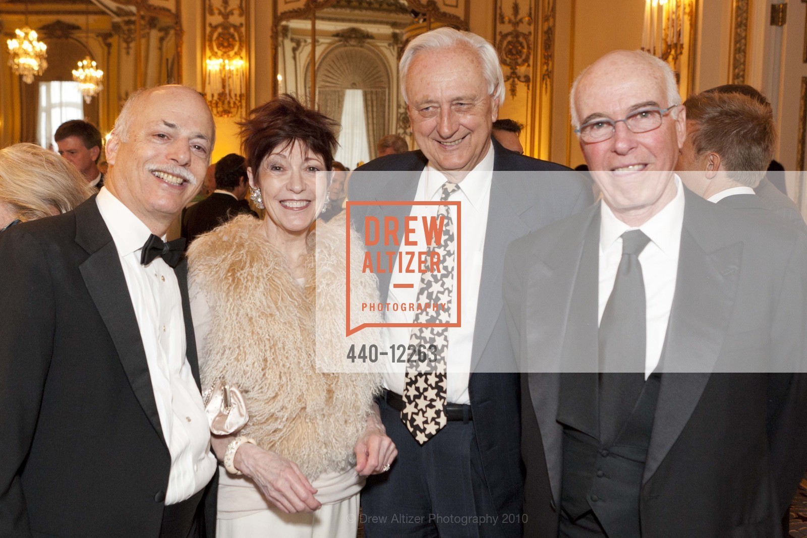 Haggai Niv, Shirley Carroll, Michael Carroll, David Hugle, Merola Opera Program’s Spring Benefit, US, May 16th, 2010, Photo #440-12263 Haggai Niv, Shirley Carroll, Michael Carroll, David Hugle, Photo #440-12263