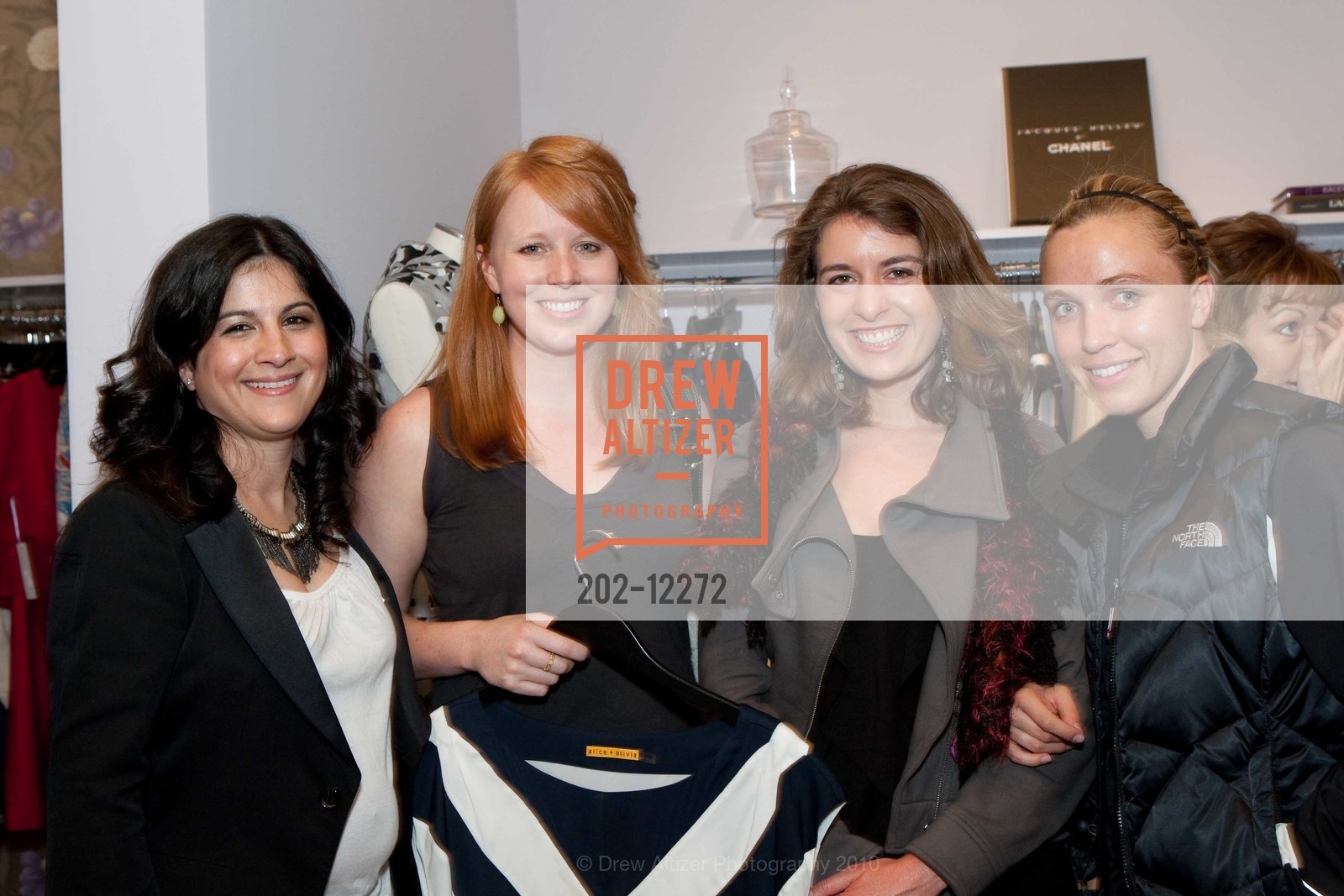 Monica Bannan, Sara Pedersen, Emma Acker, Melissa Buron, Philanthropist Boutique hosts reception benefiting Dress for Success, US, April 20th, 2010, Photo #202-12272 Monica Bannan, Sara Pedersen, Emma Acker, Melissa Buron, Photo #202-12272