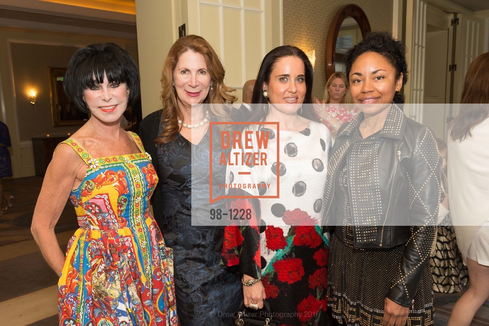 Marilyn Cabak, Patricia Ferrin Loucks, Natalia Urrutia, Tanya Powell, San Francisco Ballet's INVITATION TO DANCE Student Showcase, Four Seasons Hotel, May 26th, 2016, Photo #98-1228 Marilyn Cabak, Patricia Ferrin Loucks, Natalia Urrutia, Tanya Powell, Photo #98-1228