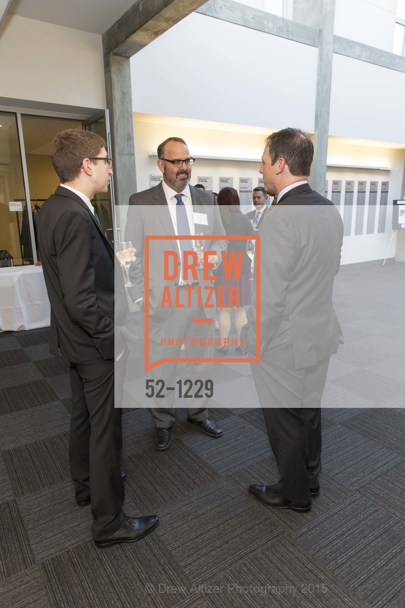 Chris Anderson, Kevin Malloy, Peter Wilch, USF California Prize Dinner, University of San Francisco. San Francisco, California, March 29th, 2015, Photo #52-1229 Chris Anderson, Kevin Malloy, Peter Wilch, Photo #52-1229