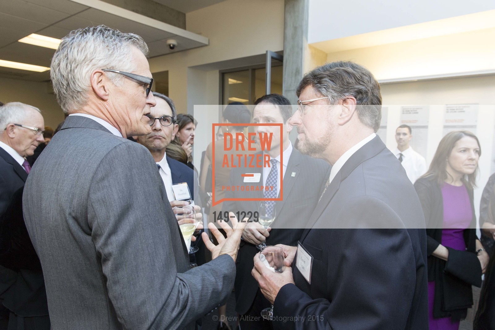 Tom Hansen, Ira Hirschfield, Peter Wilch, Kevin Fagan, USF California Prize Dinner, University of San Francisco. San Francisco, California, March 29th, 2015, Photo #149-1229 Tom Hansen, Ira Hirschfield, Peter Wilch, Kevin Fagan, Photo #149-1229