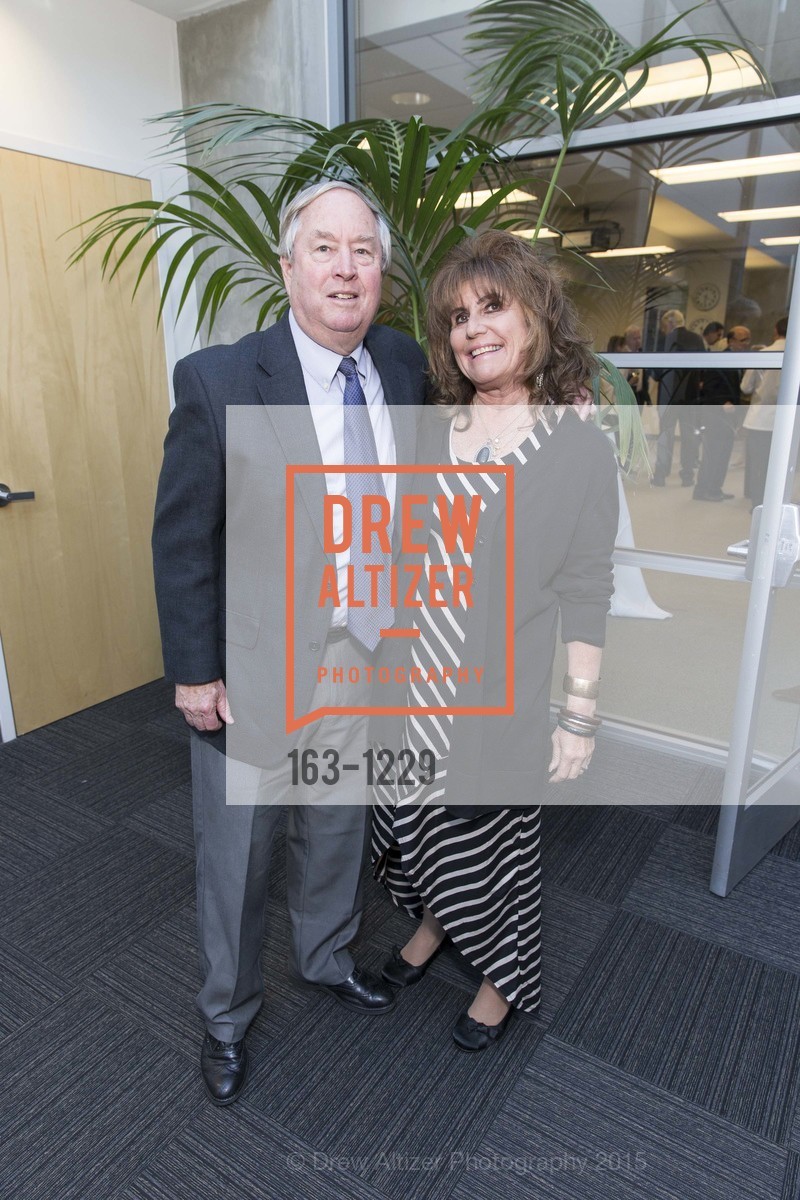 Jim Whitehead, Lia Whitehead, USF California Prize Dinner, University of San Francisco. San Francisco, California, March 29th, 2015, Photo #163-1229 Jim Whitehead, Lia Whitehead, Photo #163-1229