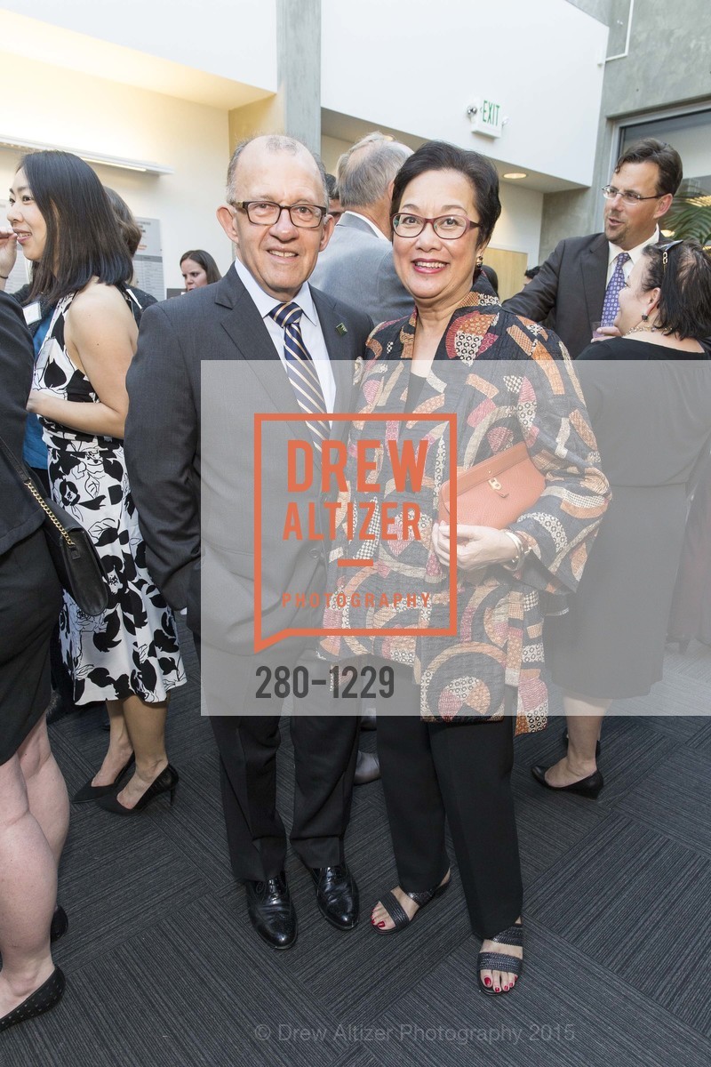 Mike Monroe, Eva Monroe, USF California Prize Dinner, University of San Francisco. San Francisco, California, March 29th, 2015, Photo #280-1229 Mike Monroe, Eva Monroe, Photo #280-1229