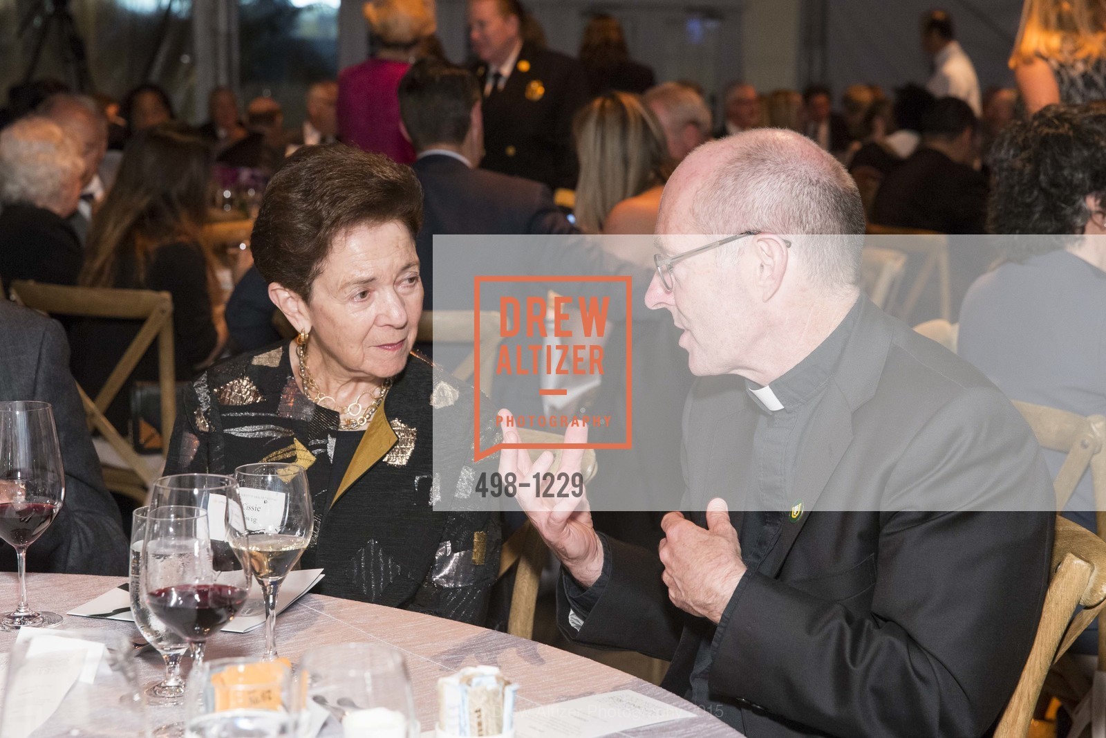 Cissie Swig, Father Paul Fitzgerald, Photo #498-1229