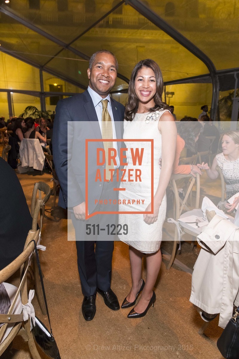 Preston Walton, Danielle Hinton, USF California Prize Dinner, University of San Francisco. San Francisco, California, March 29th, 2015, Photo #511-1229 Preston Walton, Danielle Hinton, Photo #511-1229